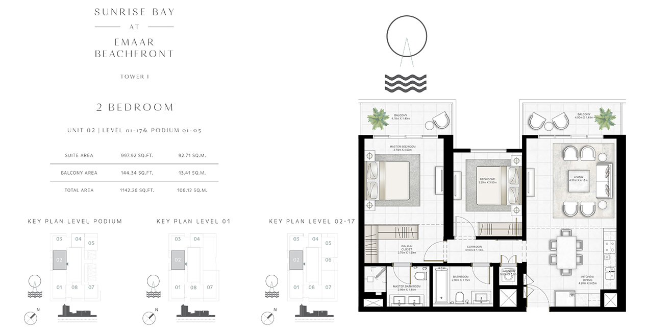 Sunrise Bay floor plan 3