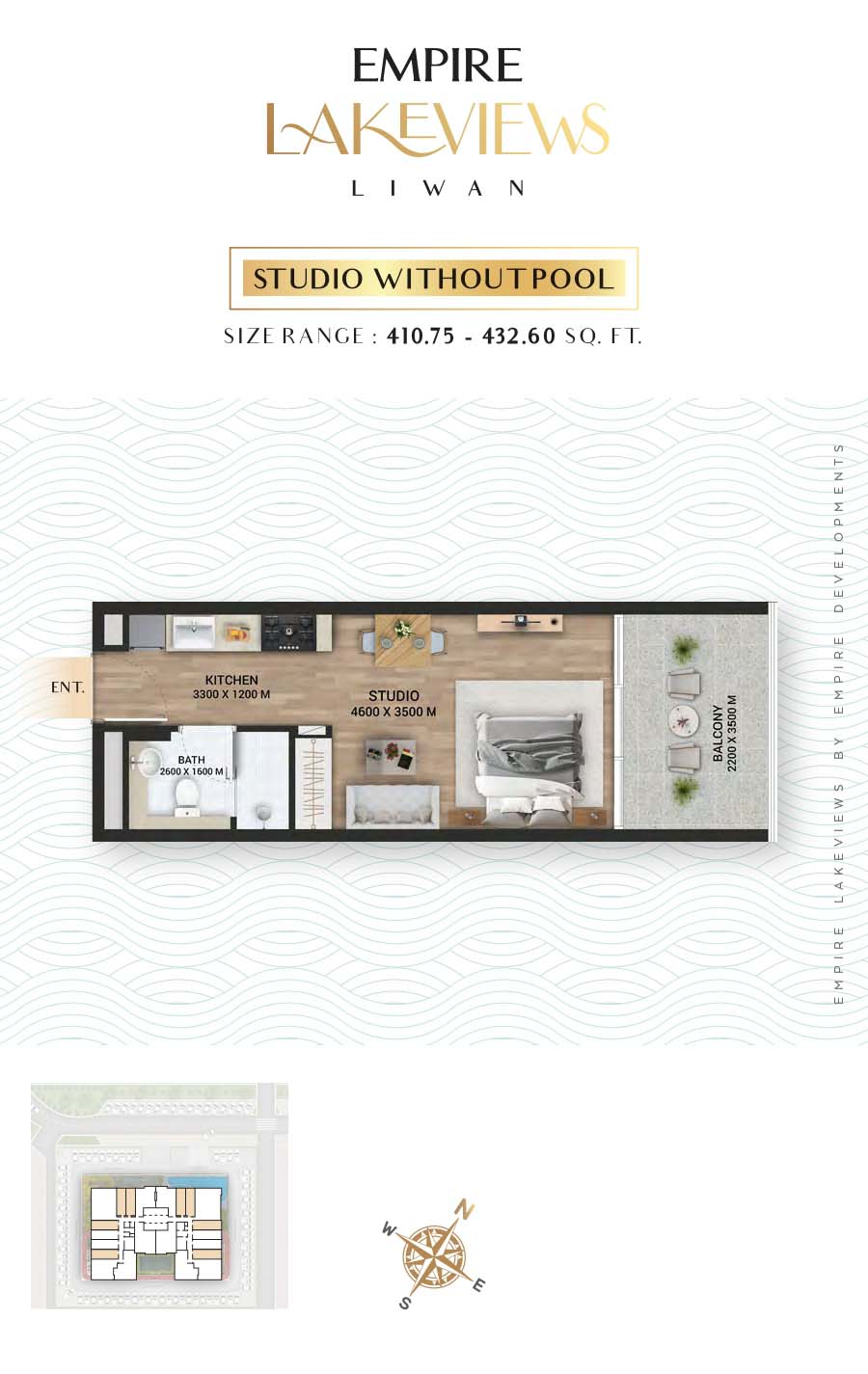 Empire Lakeviews floor plan 1