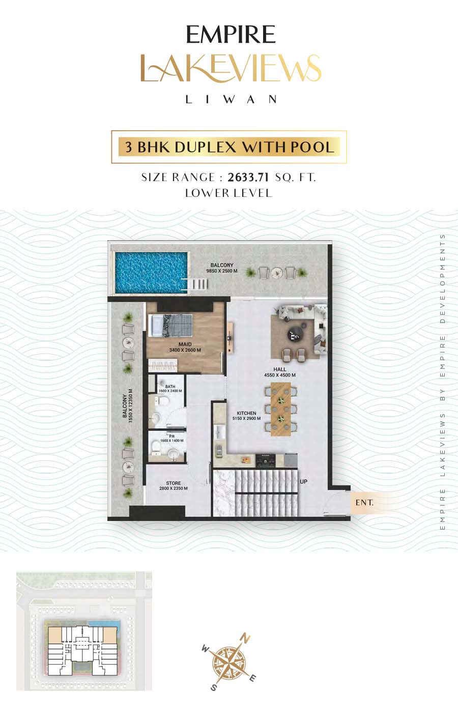 Empire Lakeviews floor plan 4