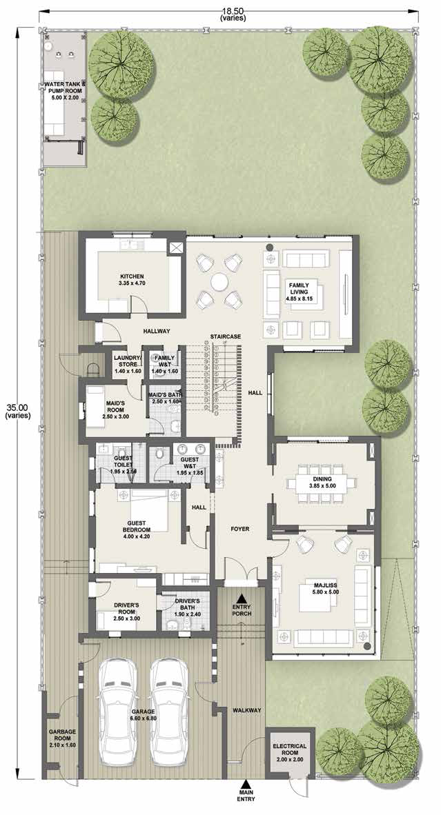 West Yas floor plan 1