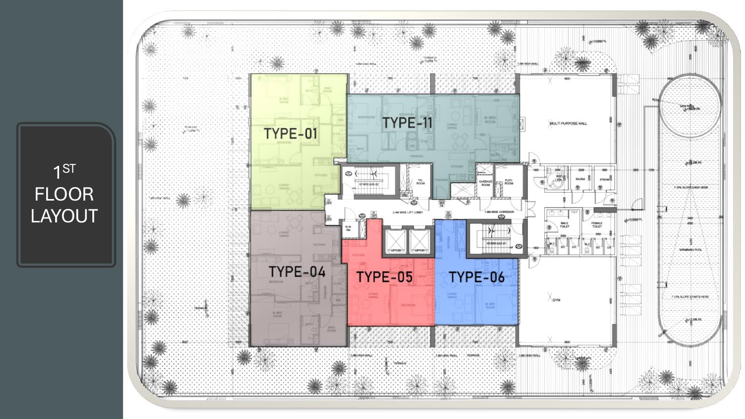 Whitecliffs Residences floor plan 2
