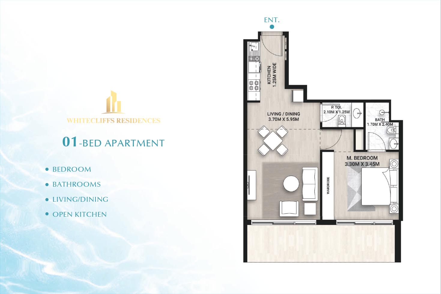 Whitecliffs Residences floor plan 1