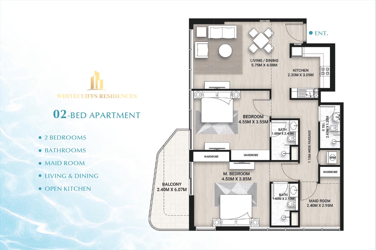 Whitecliffs Residences floor plan 4