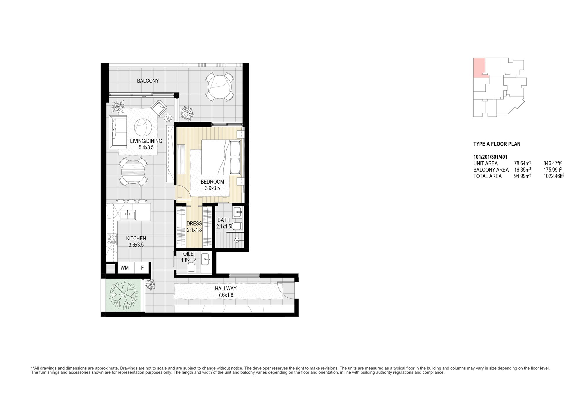 The Collection at MBR City floor plan 1