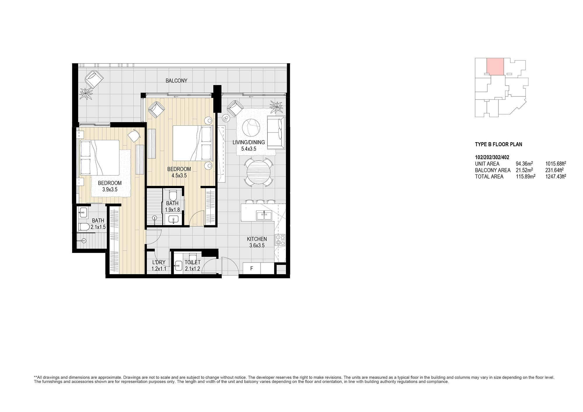 The Collection at MBR City floor plan 2