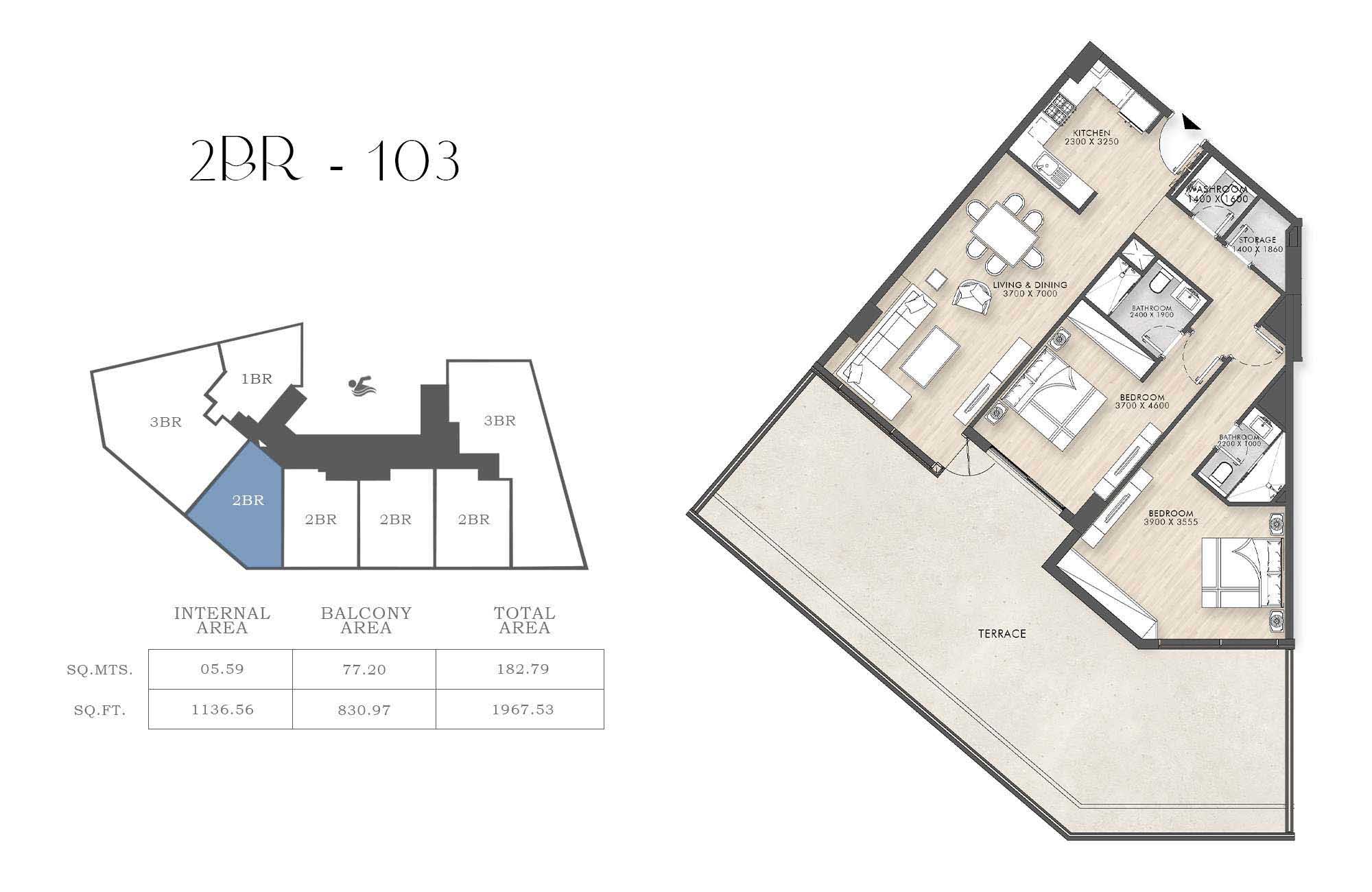 Capital Horizon Terraces floor plan 2
