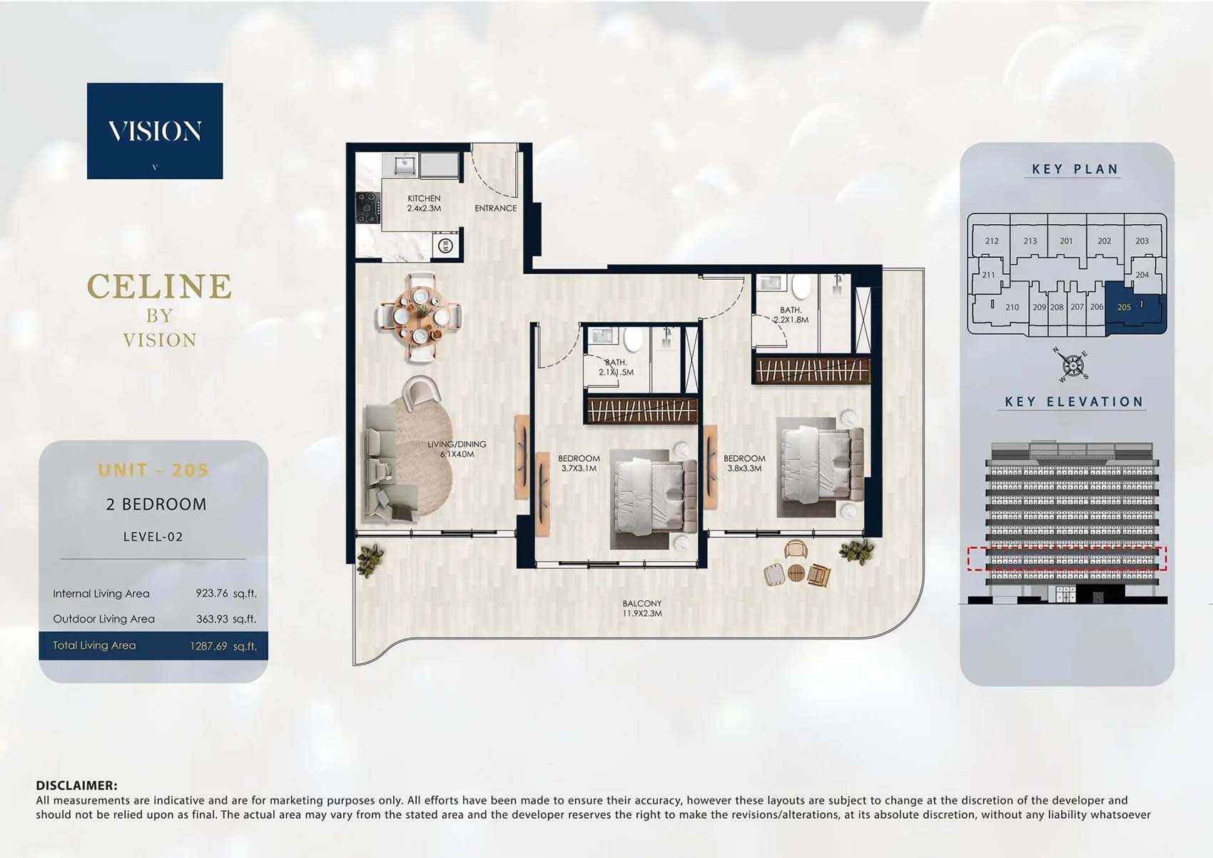 Celine by Vision floor plan 4