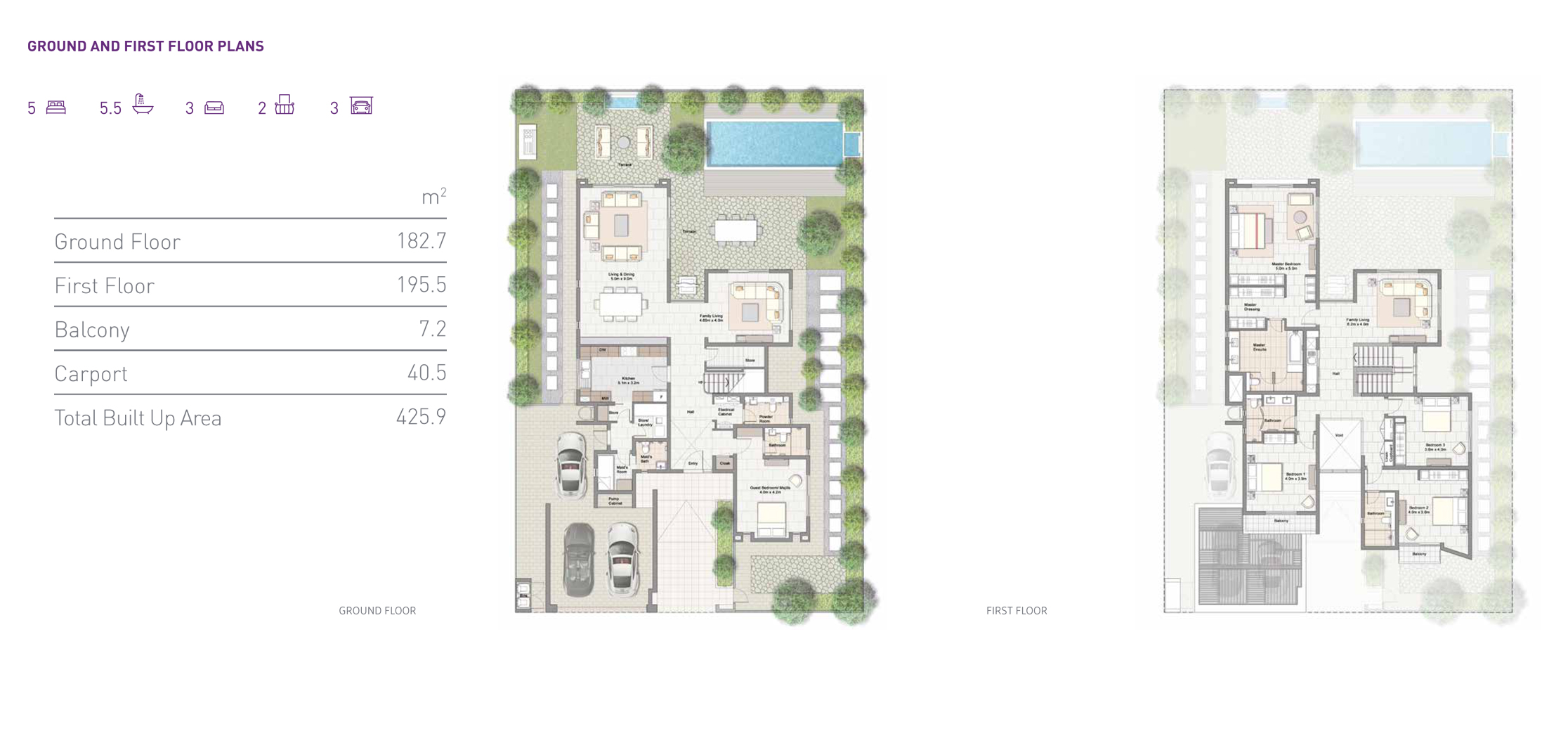 Al Lilac floor plan 3
