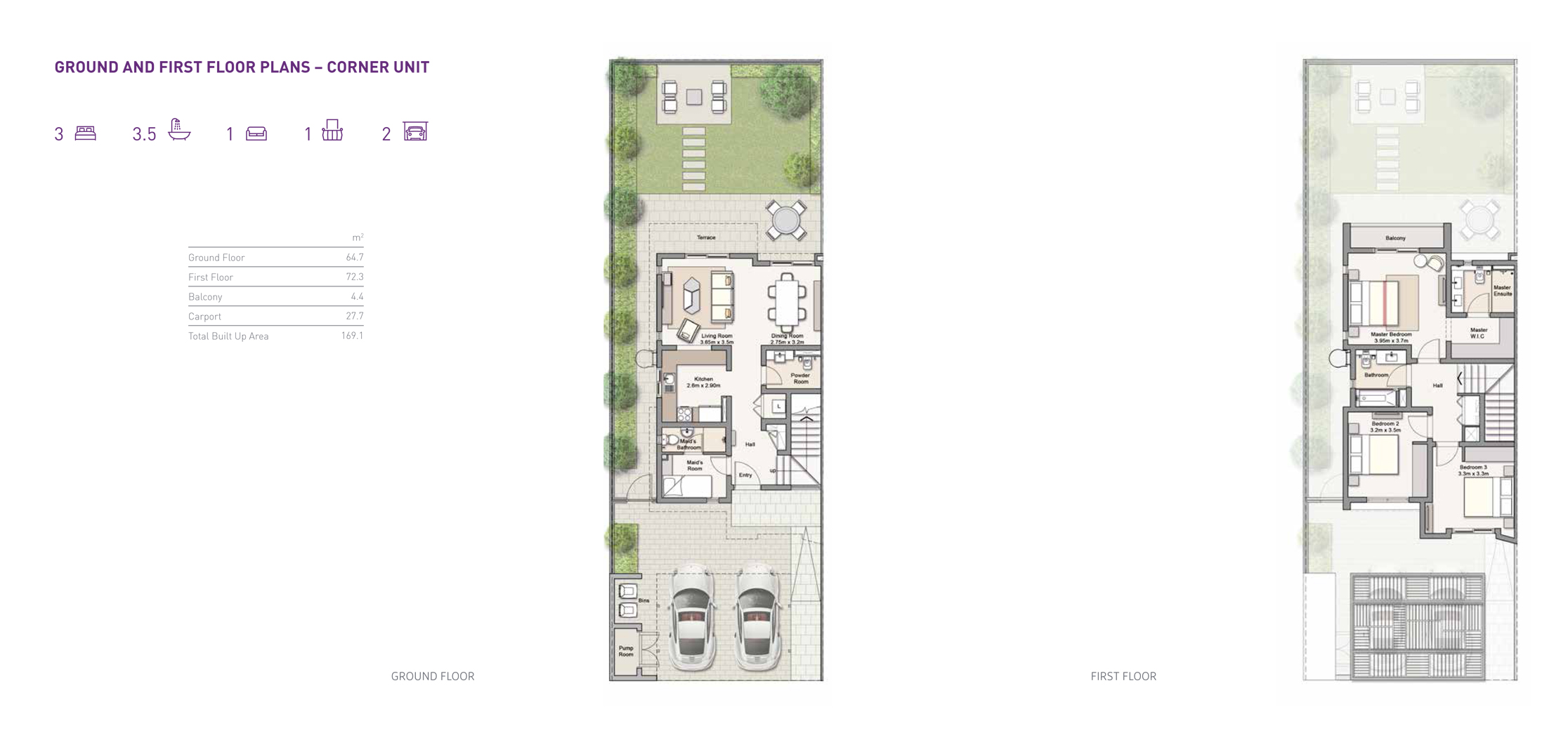 Al Lilac floor plan 1