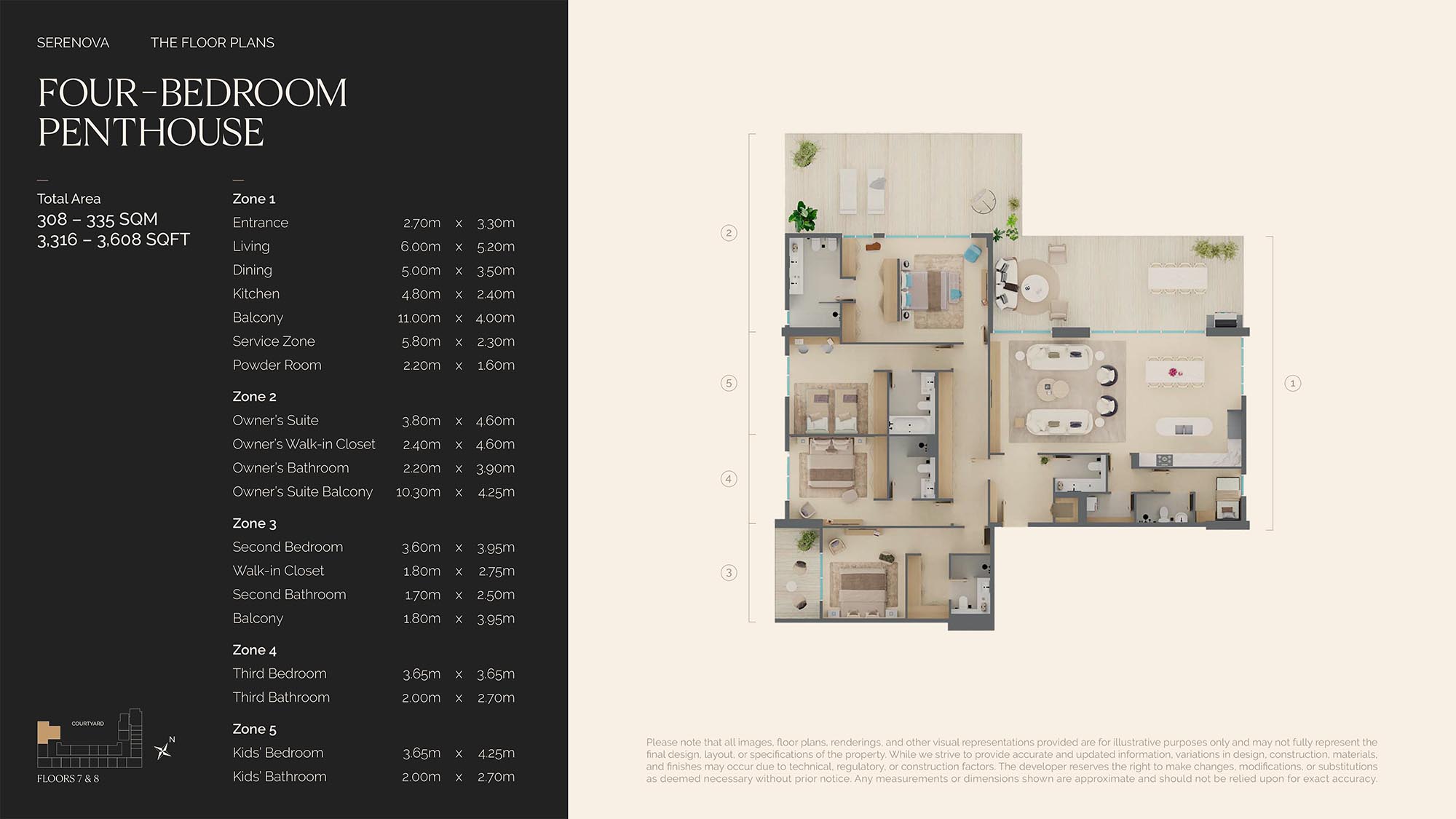 Serenova at Dubai Silicon Oasis floor plan 5