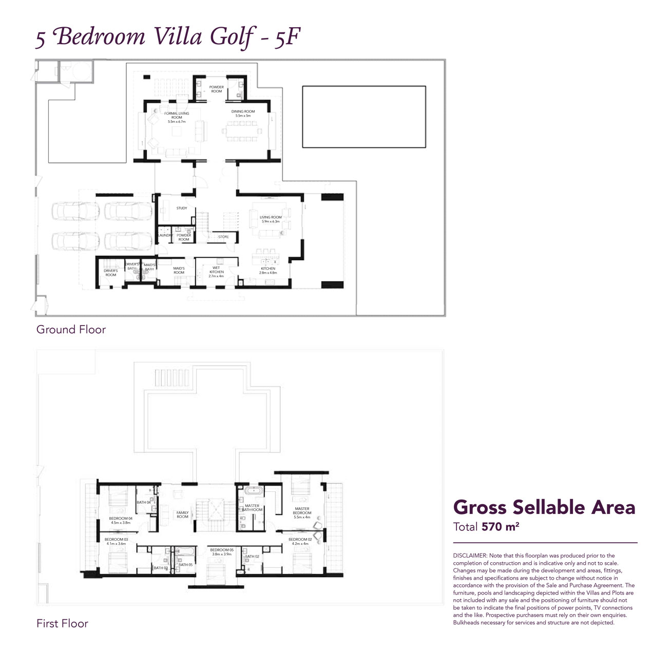 Yas Acres floor plan 4