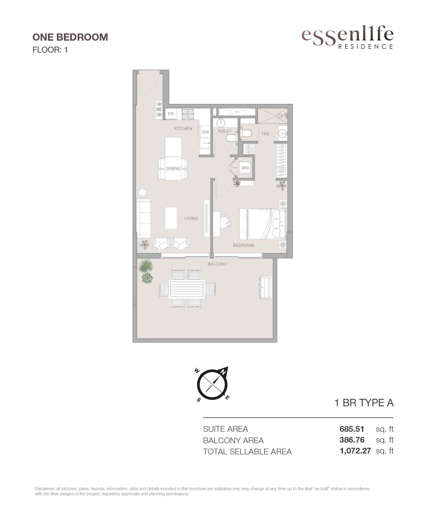 Essenlife at JVT floor plan 2