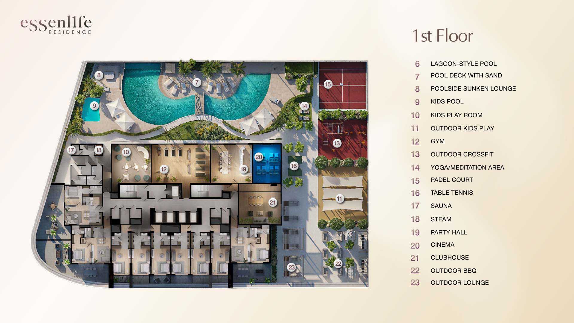 Essenlife at JVT floor plan 3