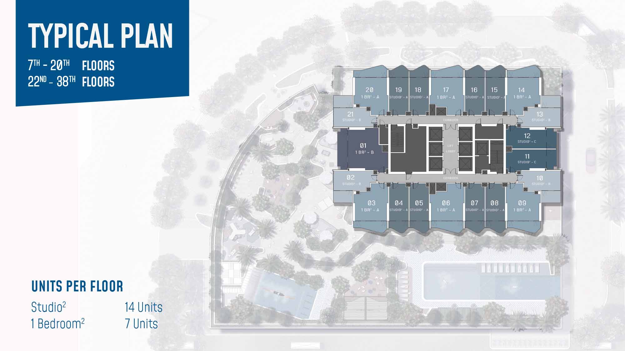 Rove Home Dubai Marina floor plan 4