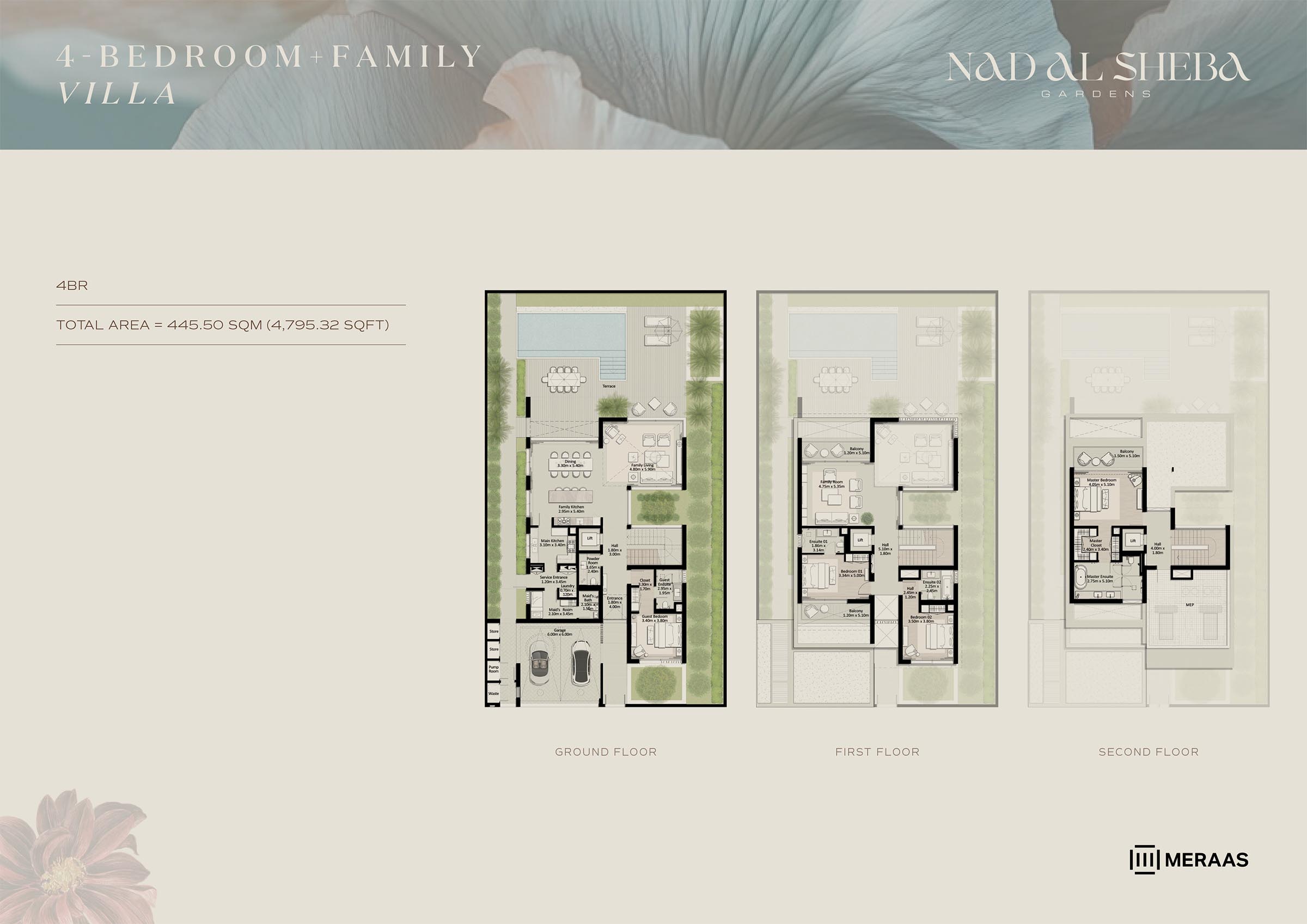 Nad Al Sheba Gardens Phase 7 floor plan 2