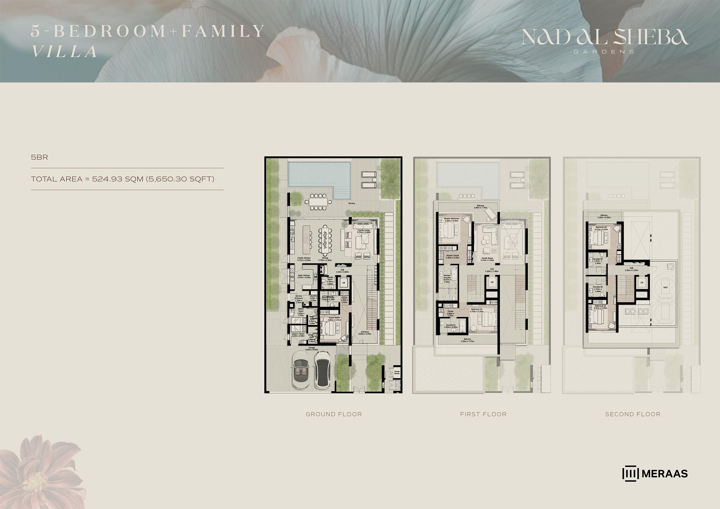 Nad Al Sheba Gardens Phase 7 floor plan 3