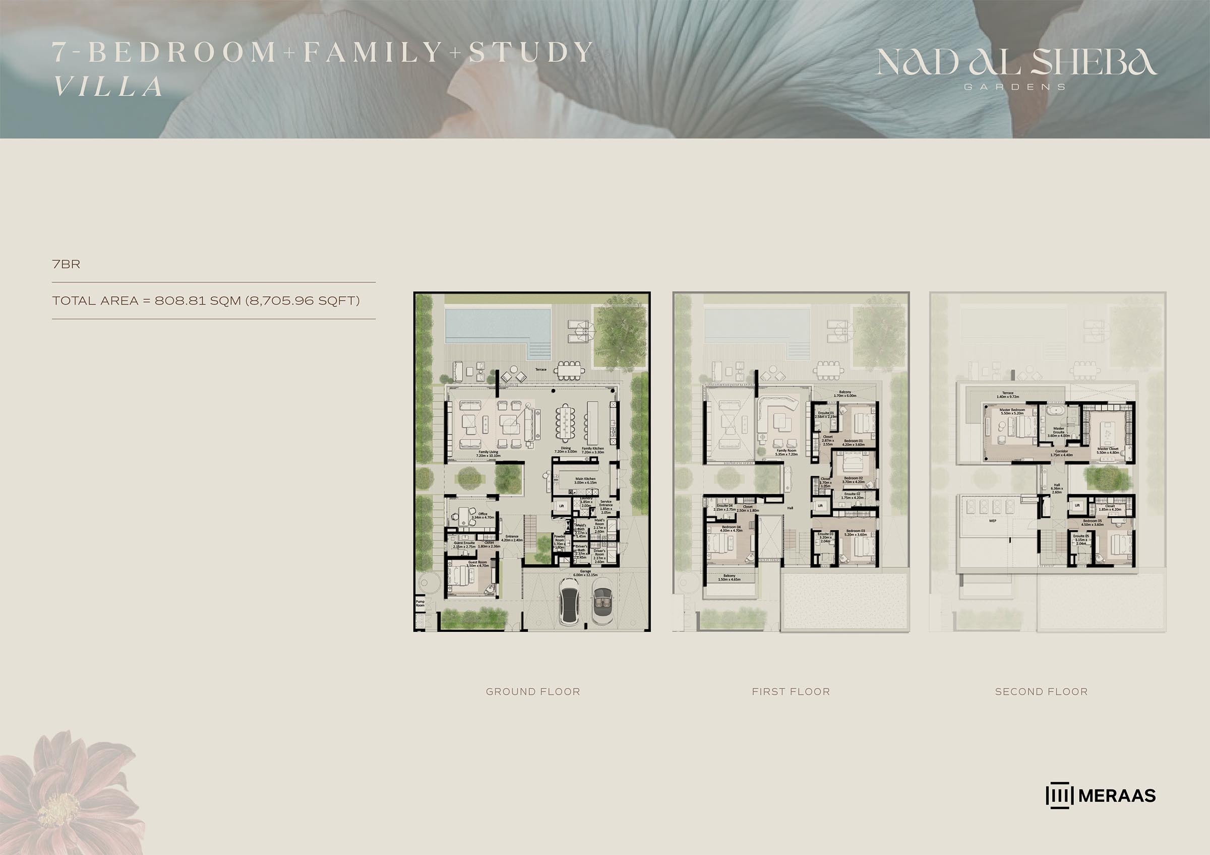 Nad Al Sheba Gardens Phase 7 floor plan 5