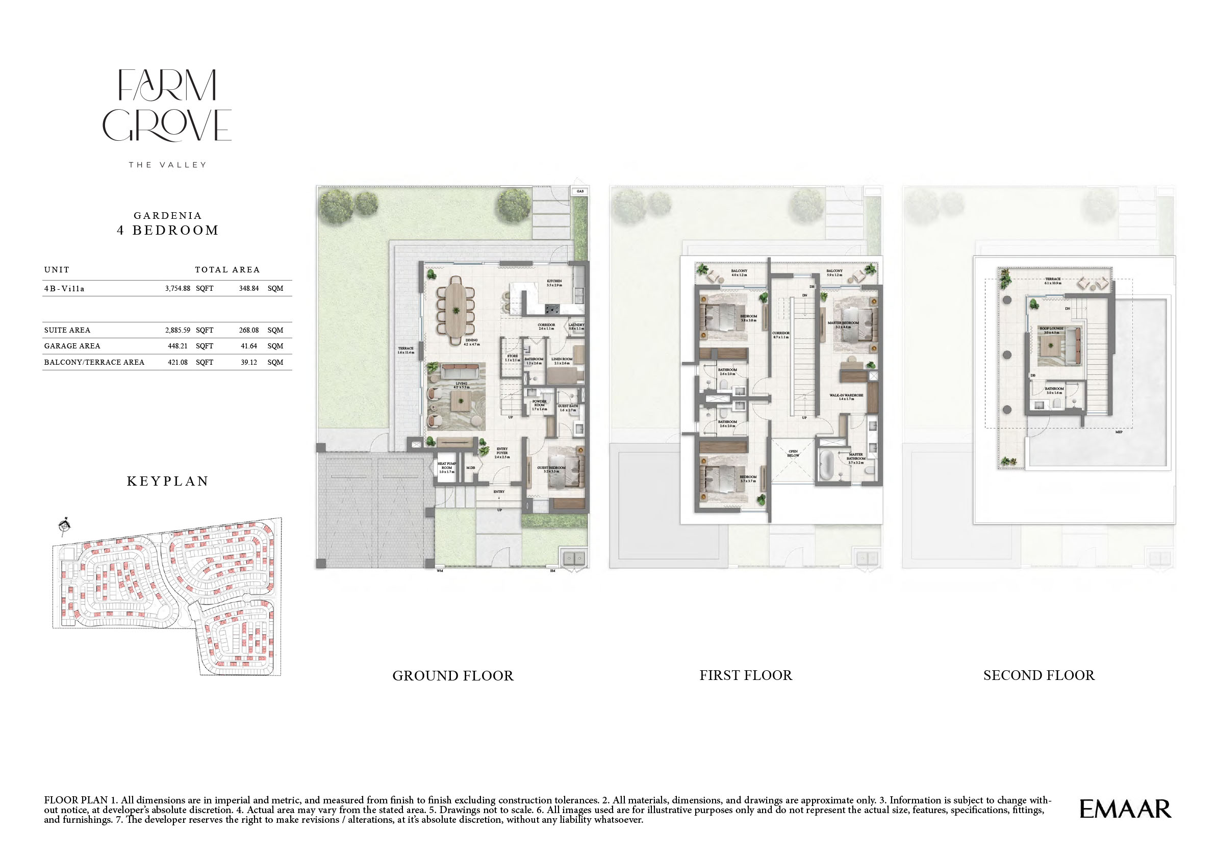 Farm Grove 2 at The Valley floor plan 1