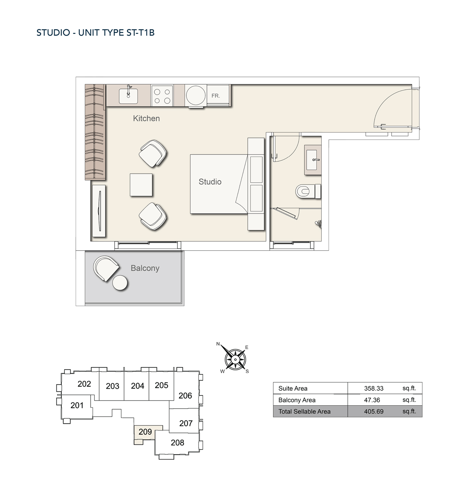 Belgravia Heights floor plan 1