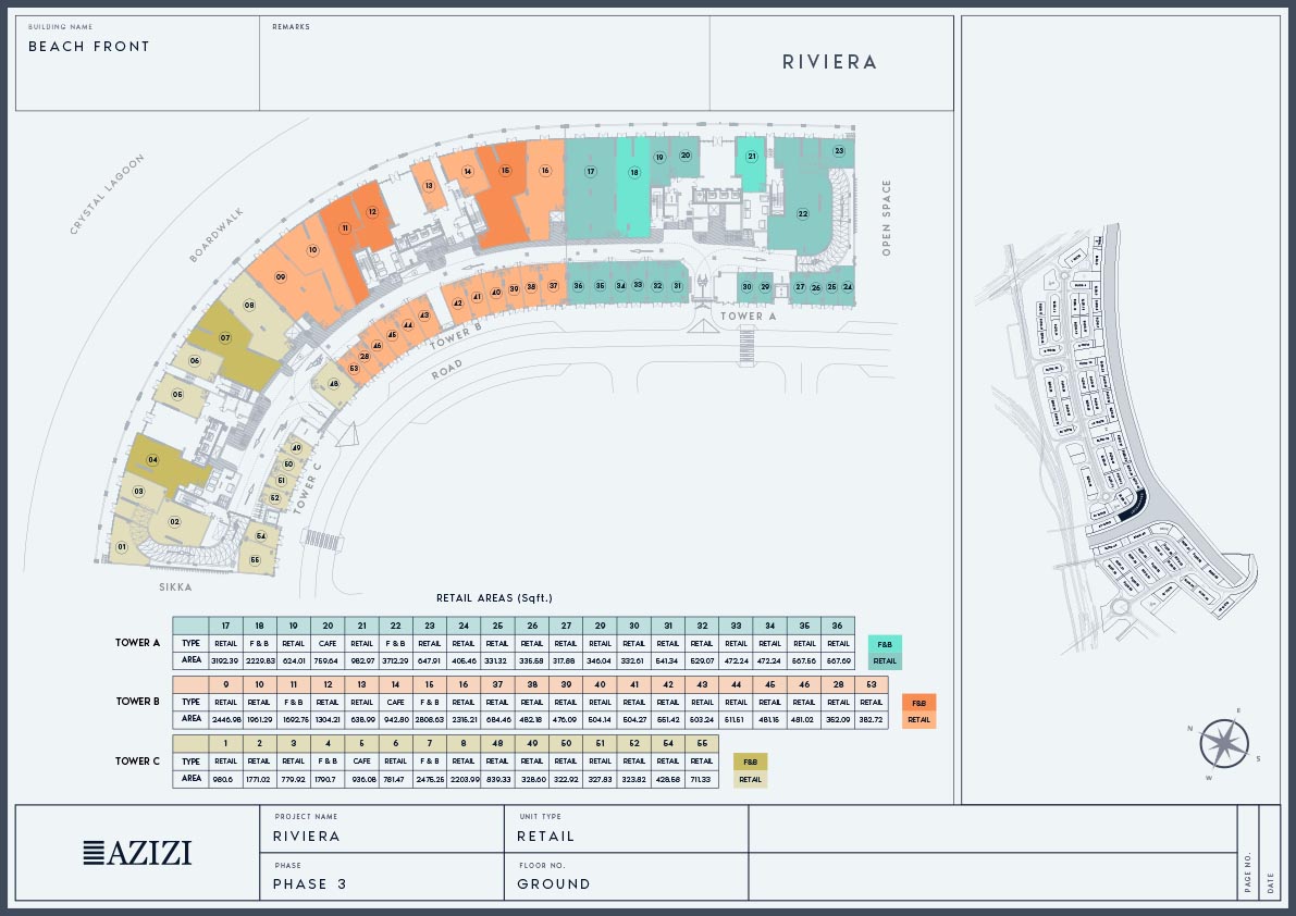 Azizi Riviera Beachfront floor plan 5