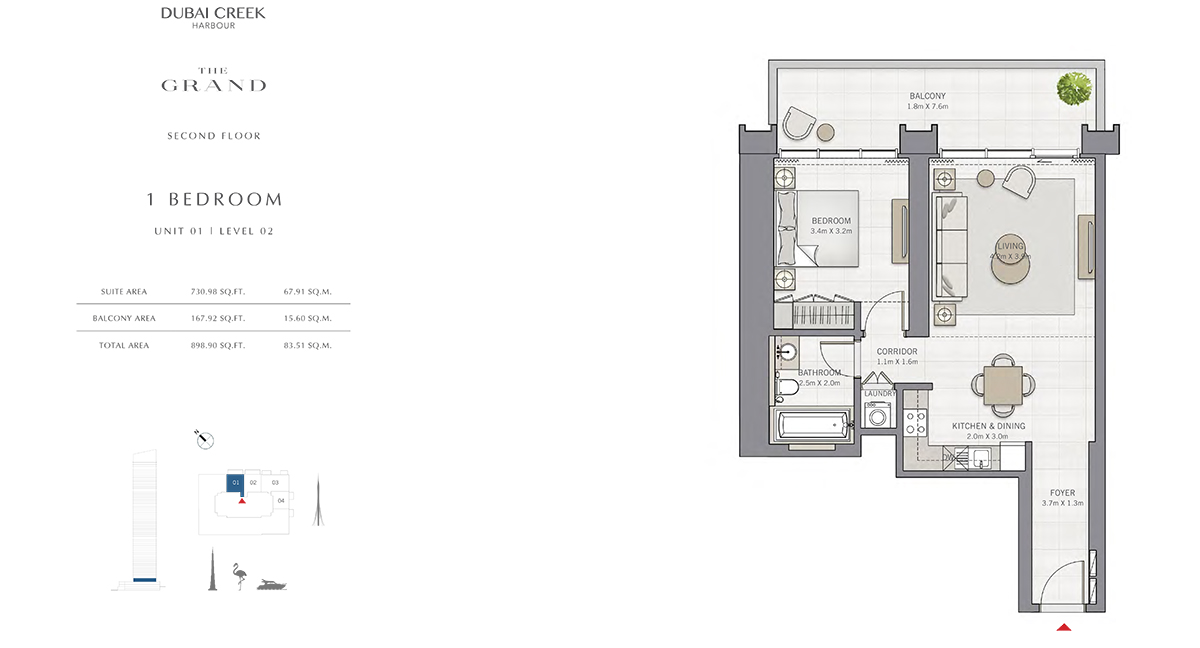 The Grand floor plan 1