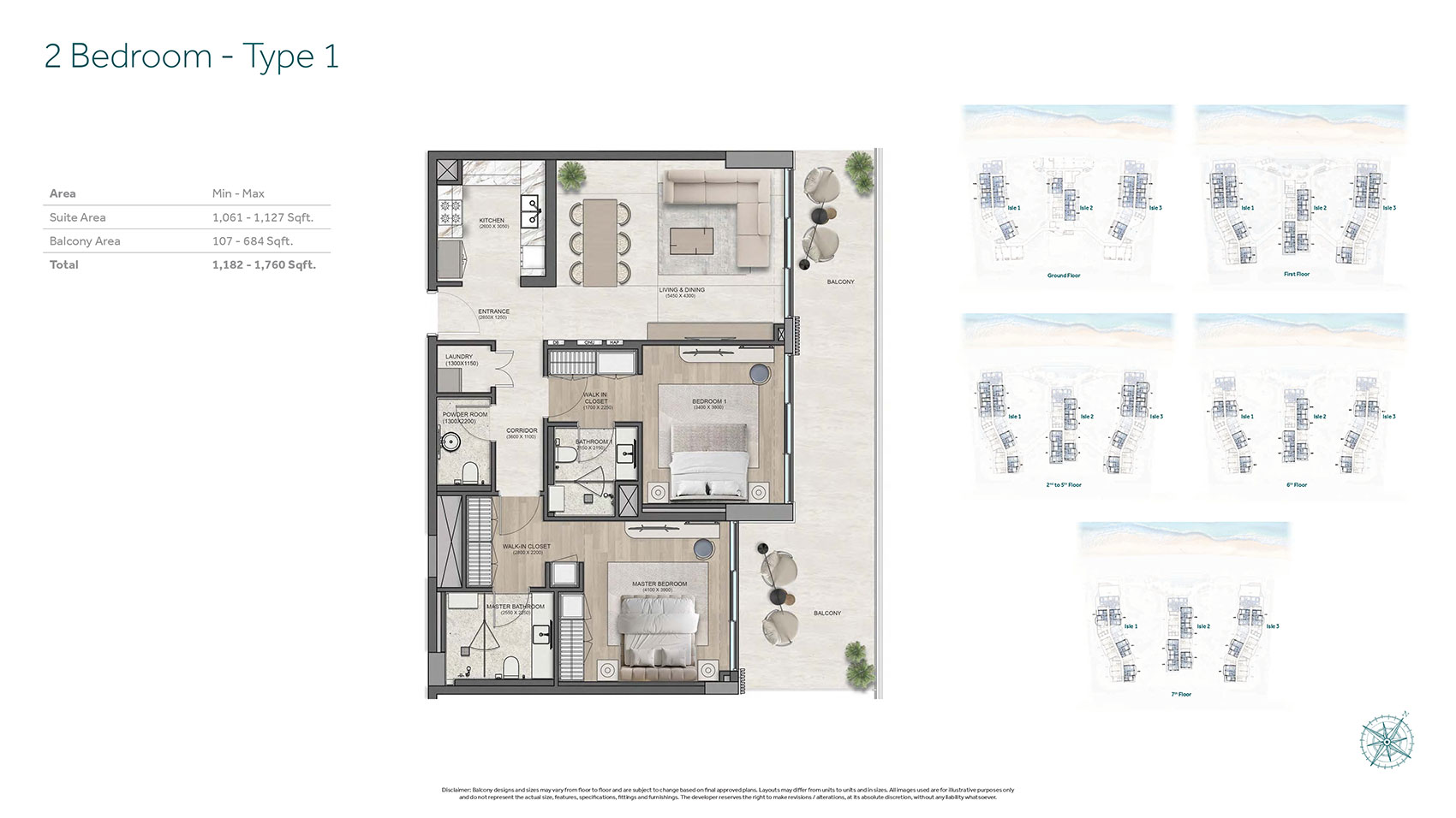 Flora Isle at Dubai Islands floor plan 3