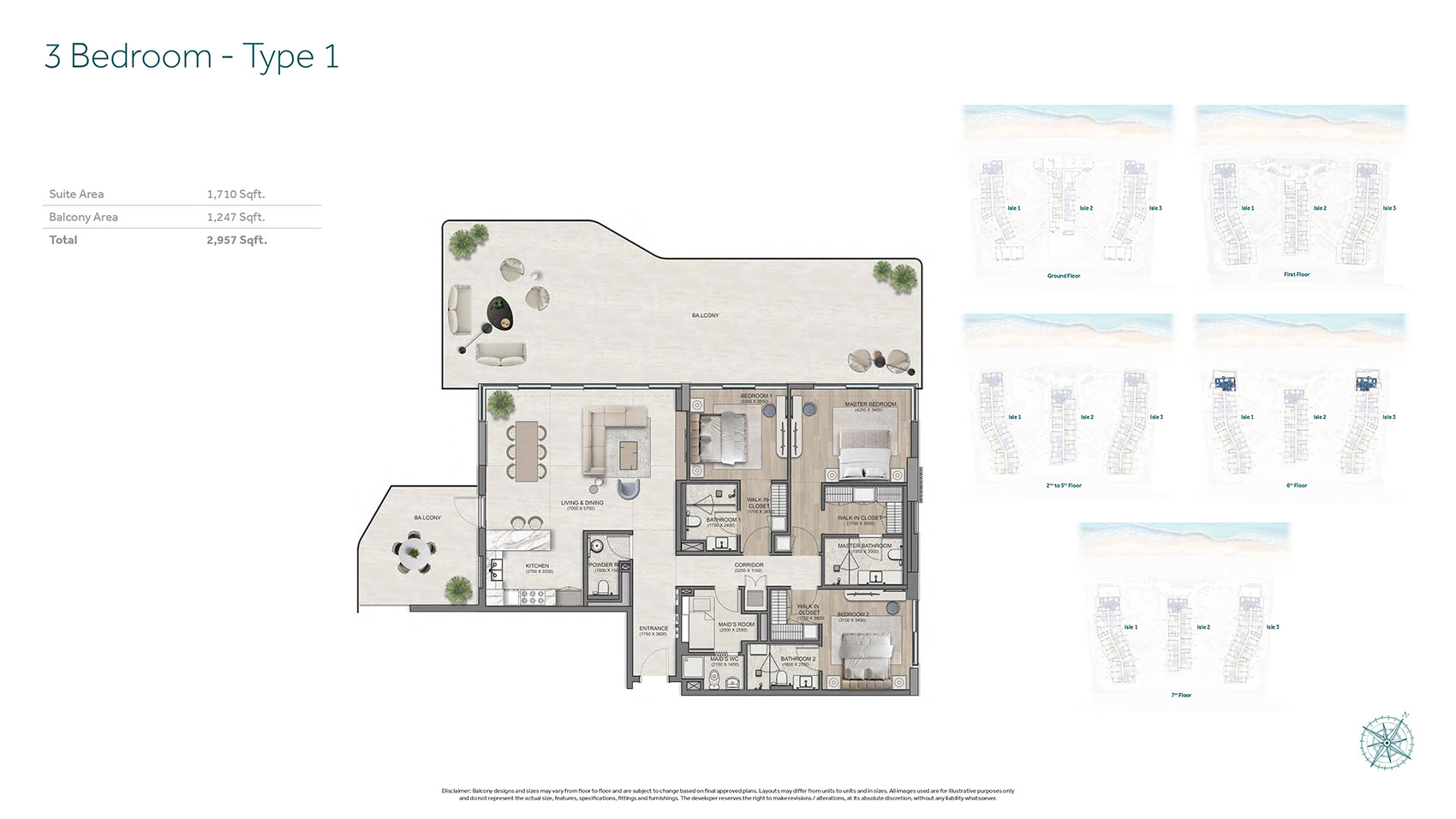 Flora Isle at Dubai Islands floor plan 4