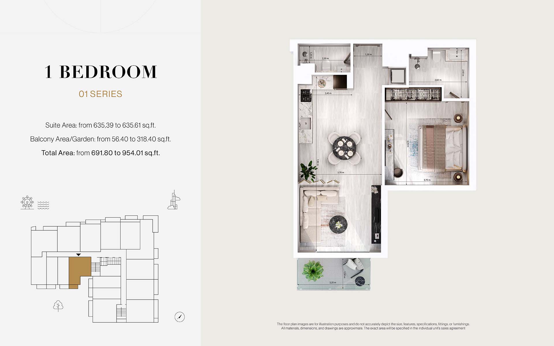 Stonehenge Residences 2 at JVC floor plan 2