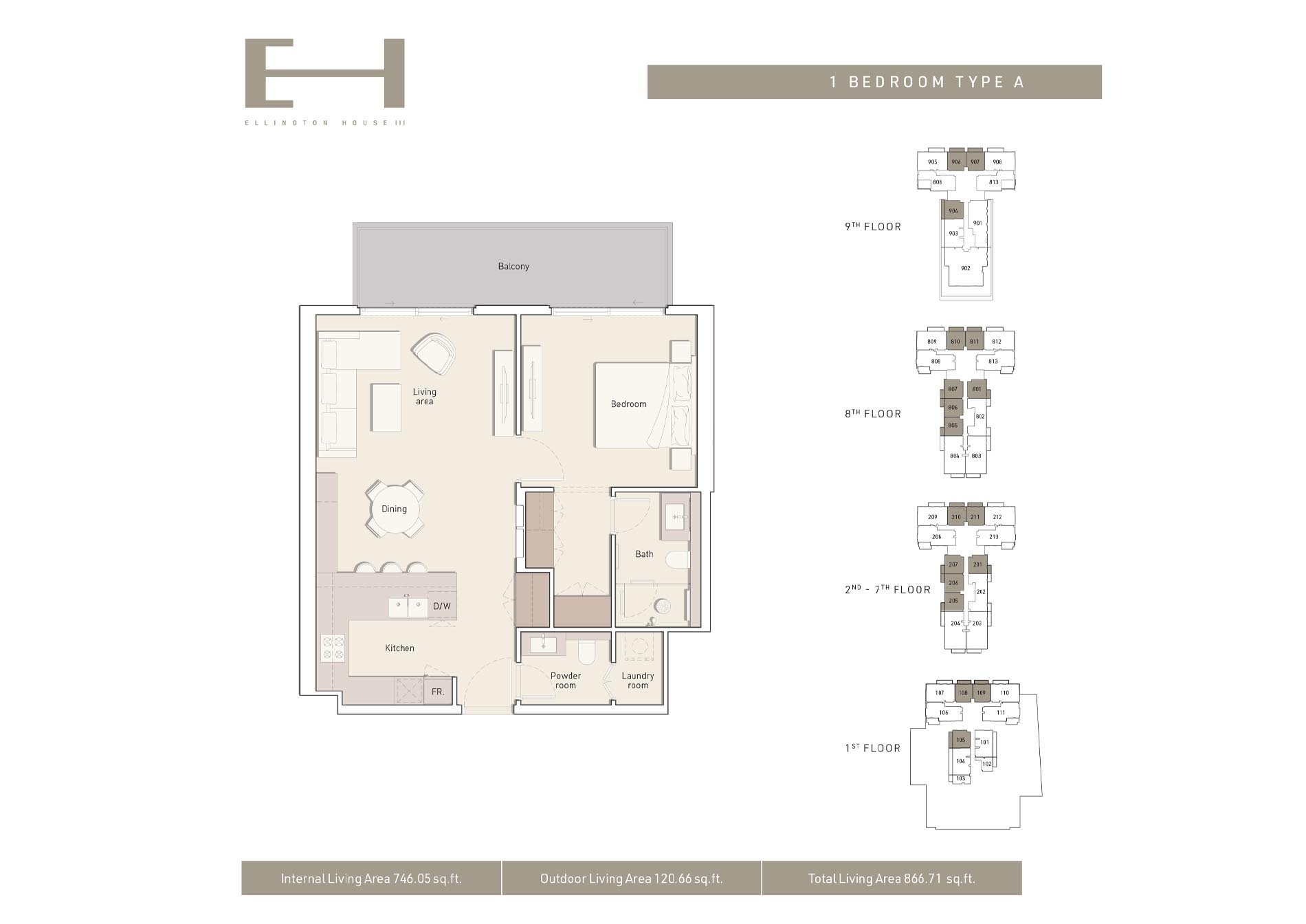 Ellington House 3 floor plan 2