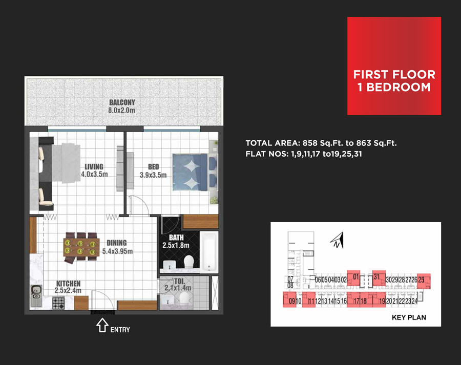 Jewelz by Danube floor plan 2