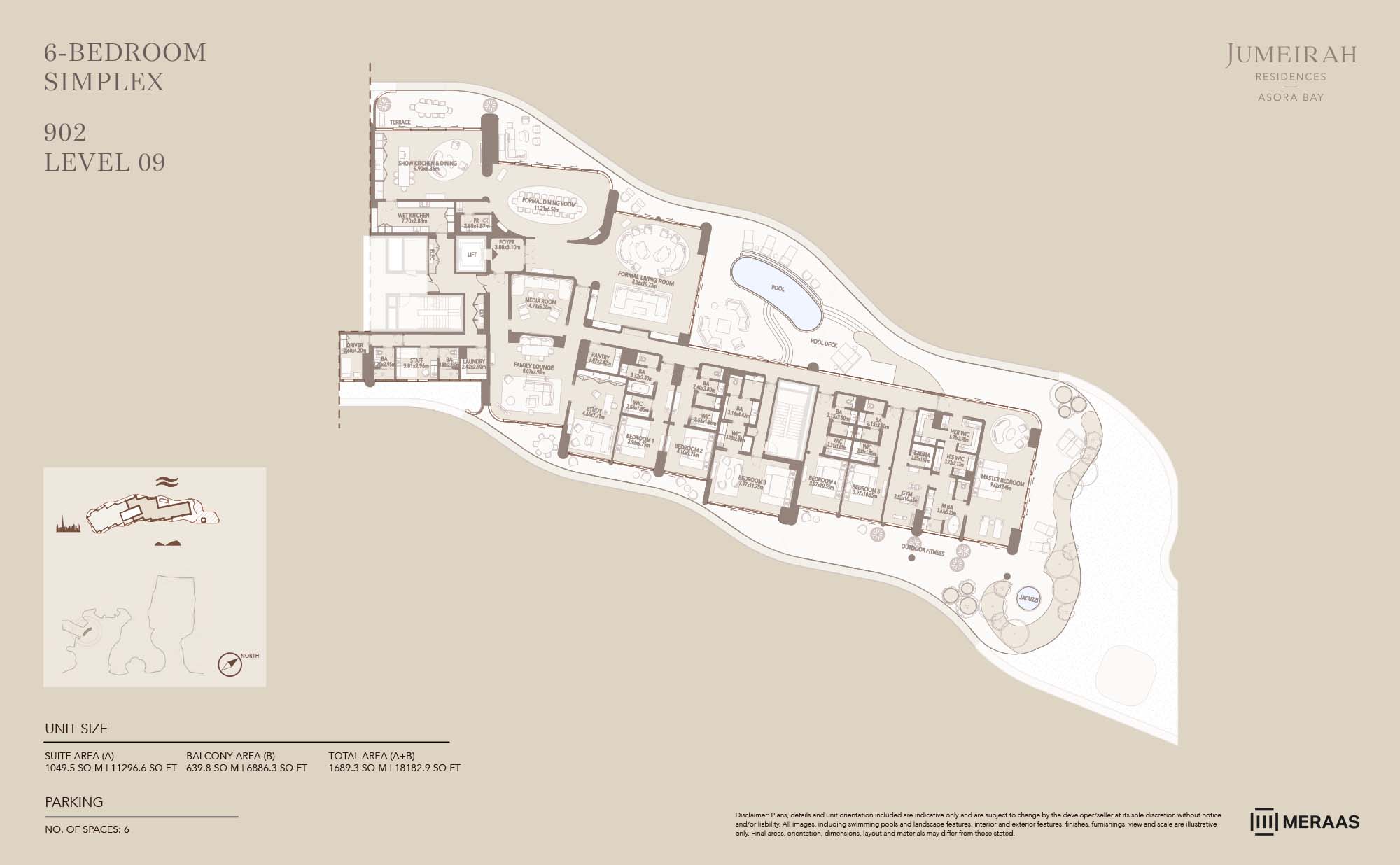 Jumeirah Asora Bay at La Mer floor plan 4