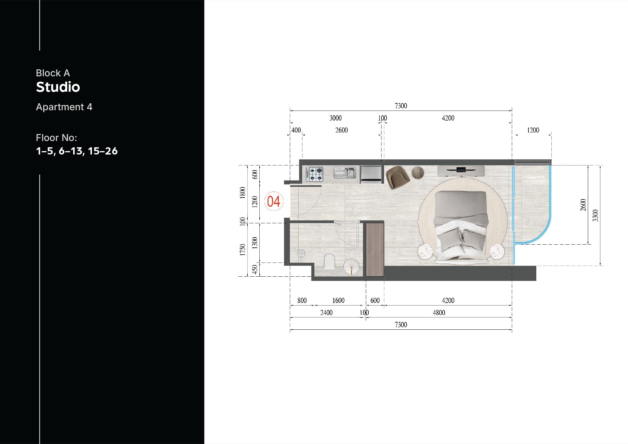Guzel Towers at JVT floor plan 1