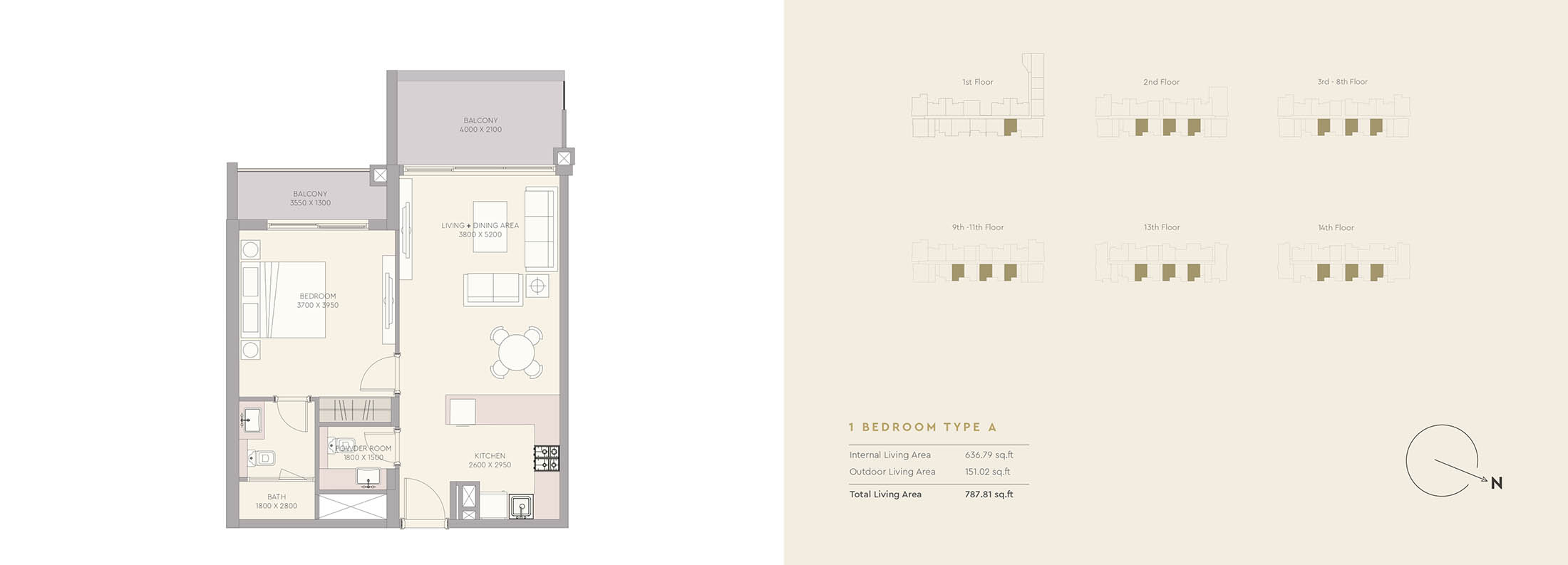 The Haven 2 by Meraki floor plan 2
