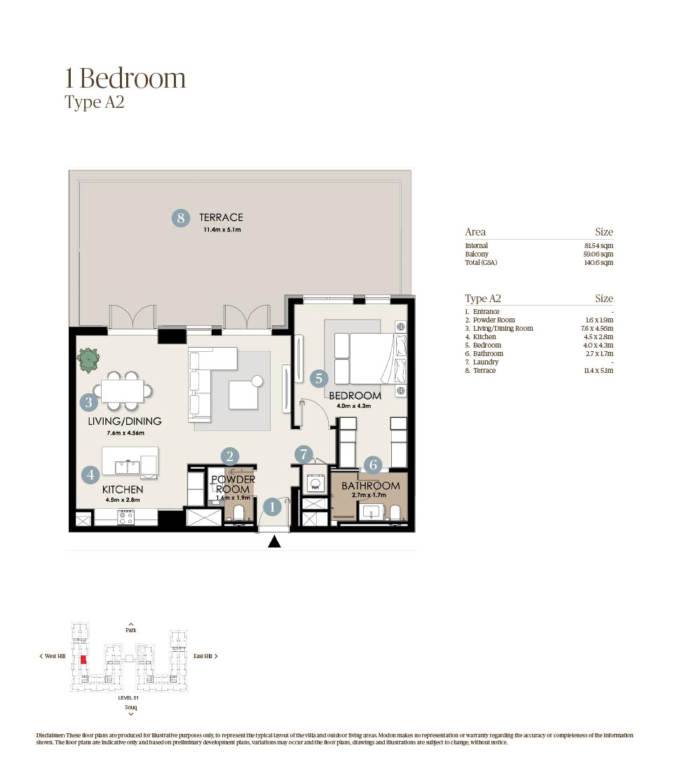 Nawayef Park Views floor plan 1
