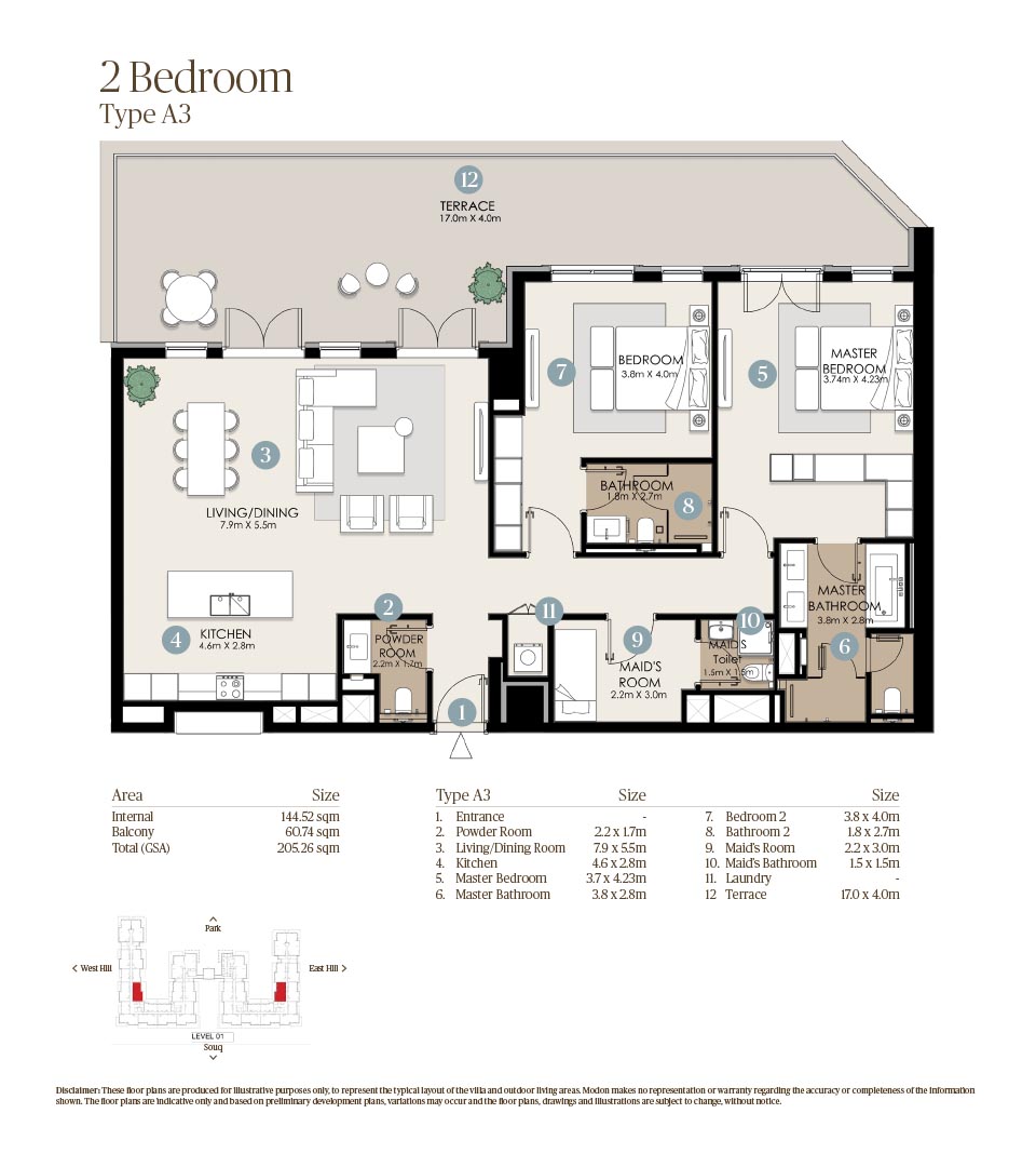 Nawayef Park Views floor plan 2