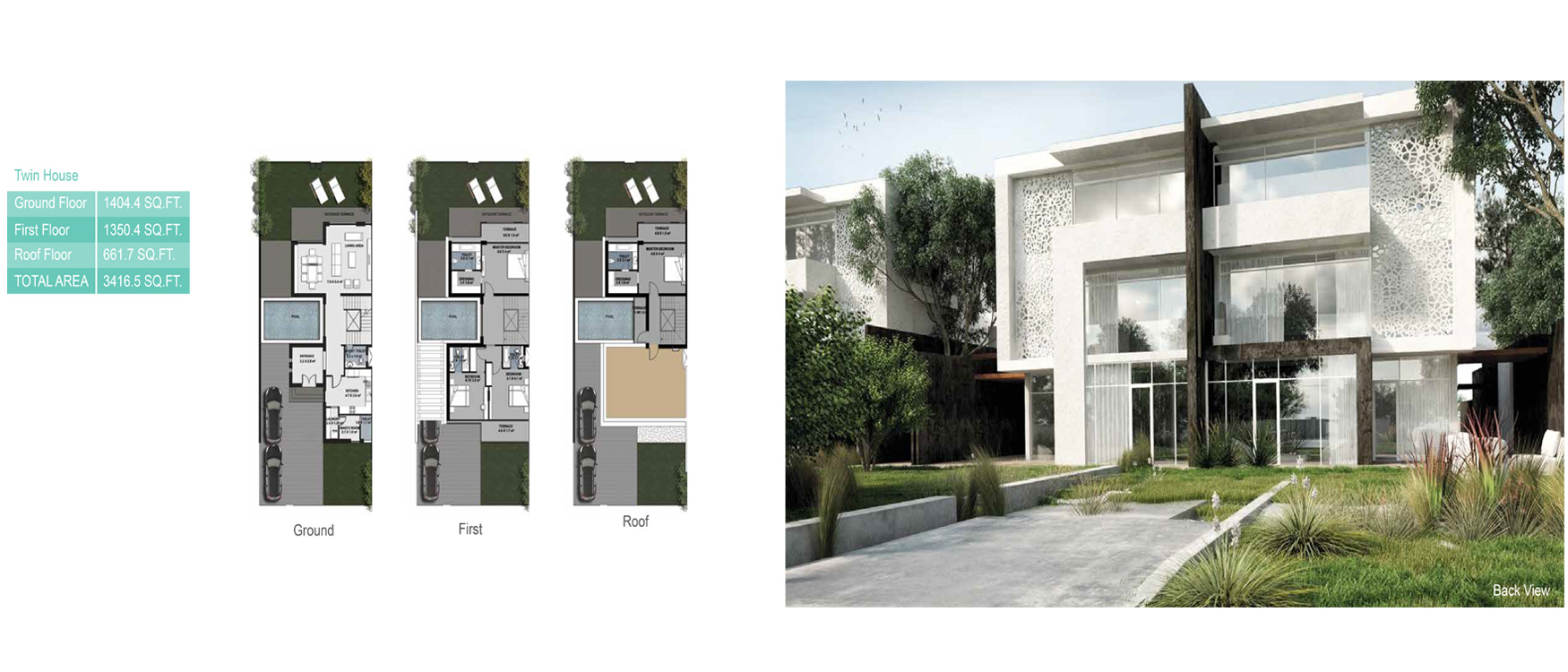 Rukan Villas floor plan 1