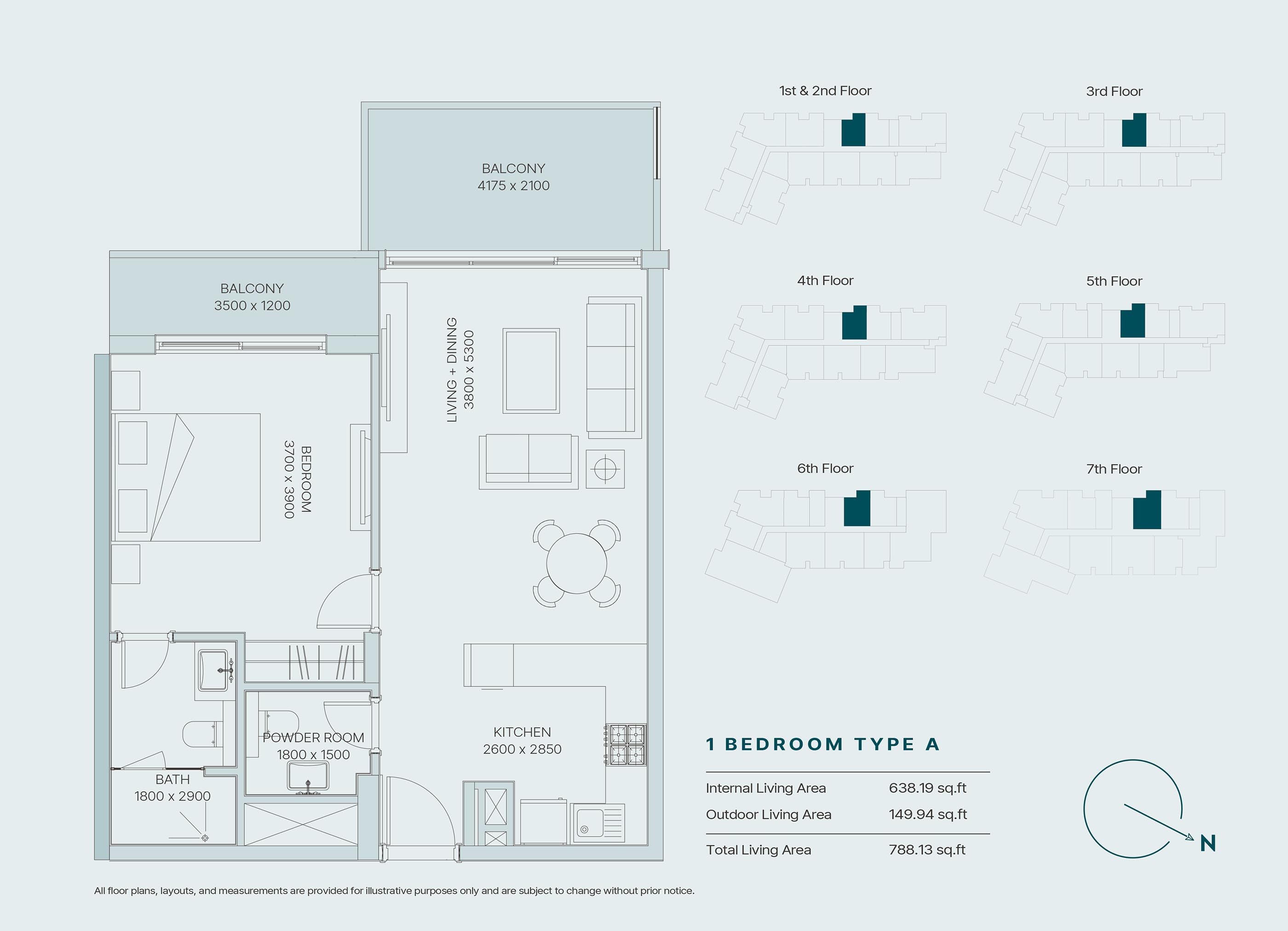 The Haven 3 by Meraki floor plan 2