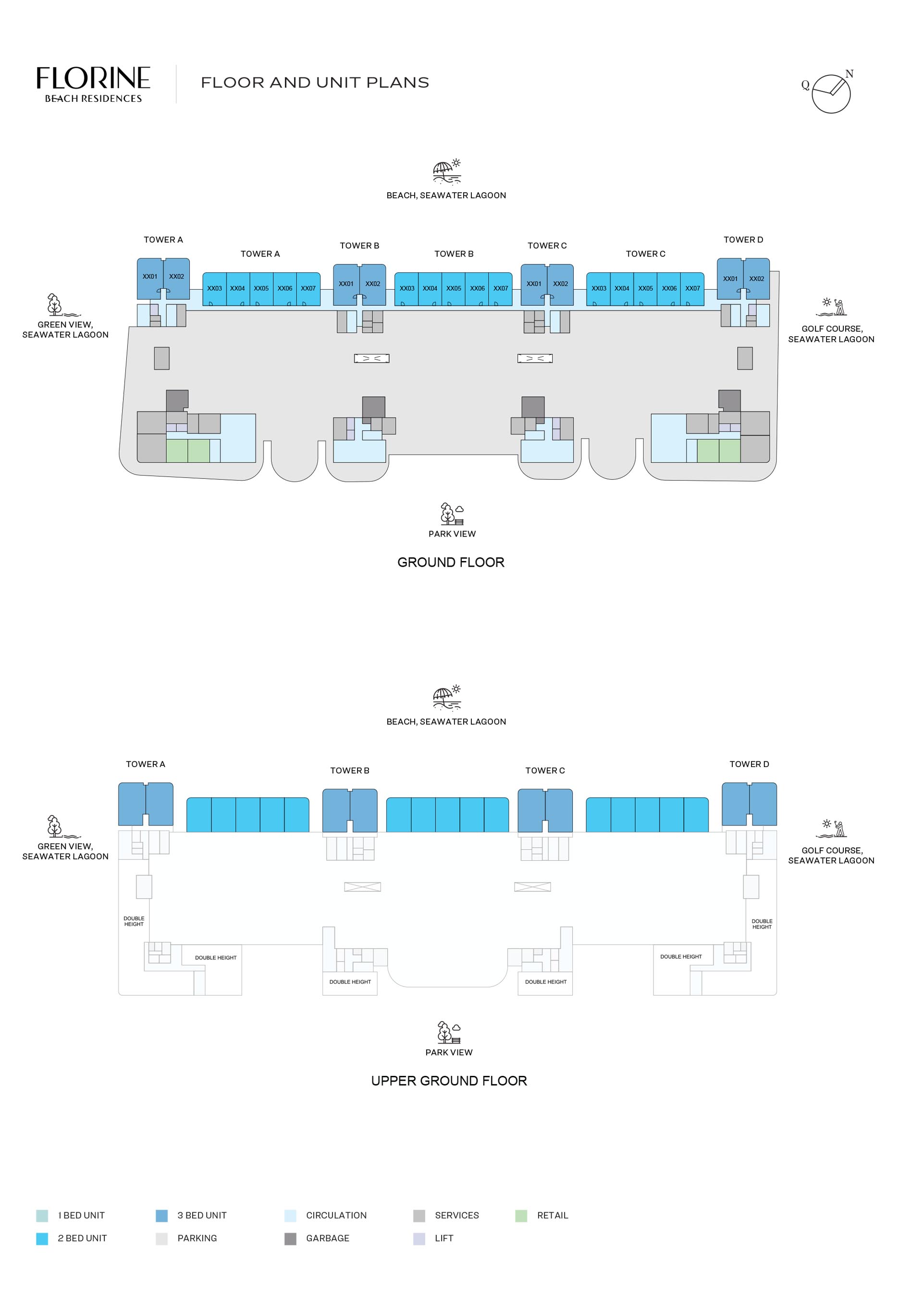 Sobha Florine Beach Residences floor plan 2