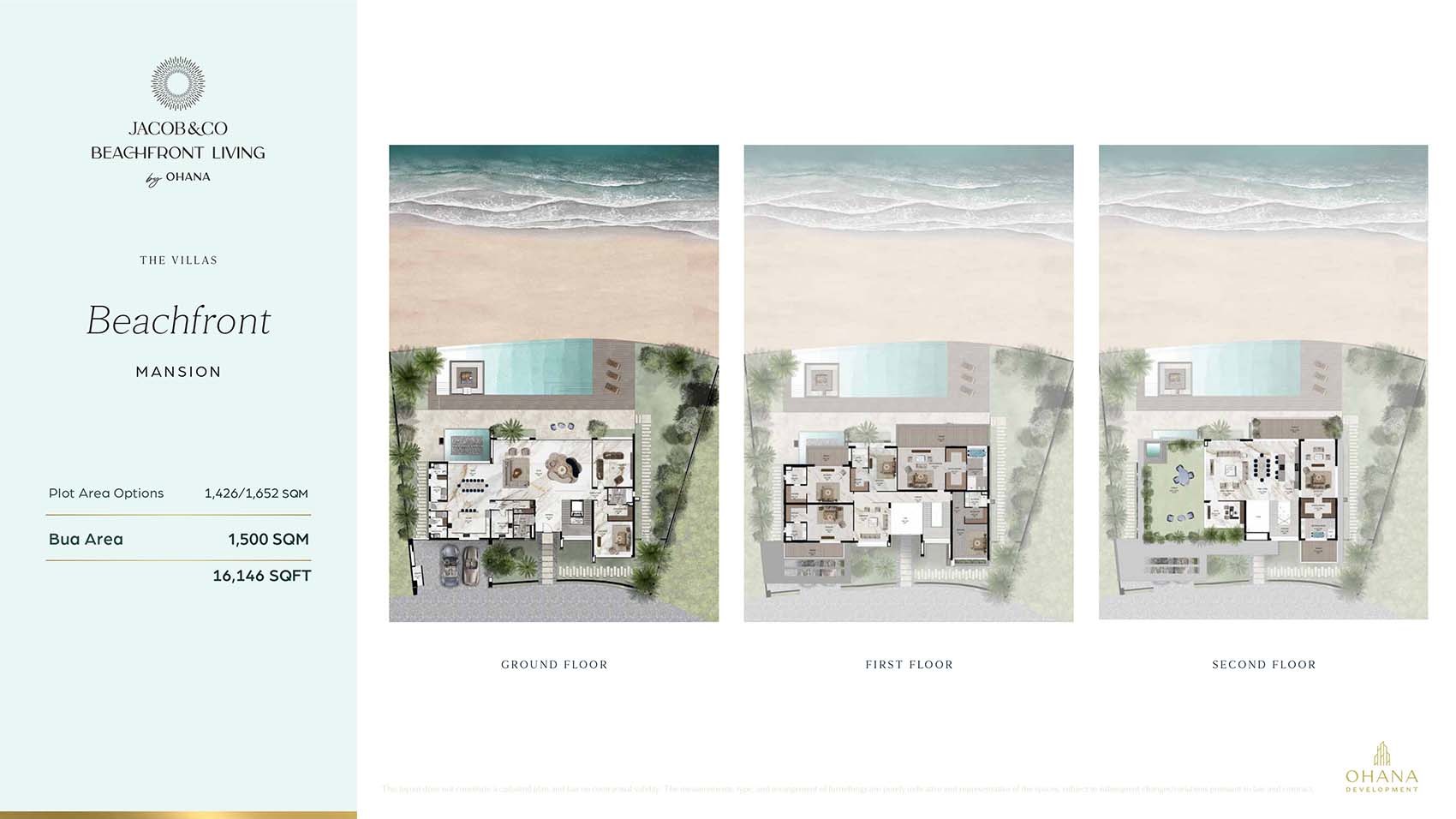 Beachfront Living by Ohana floor plan 2