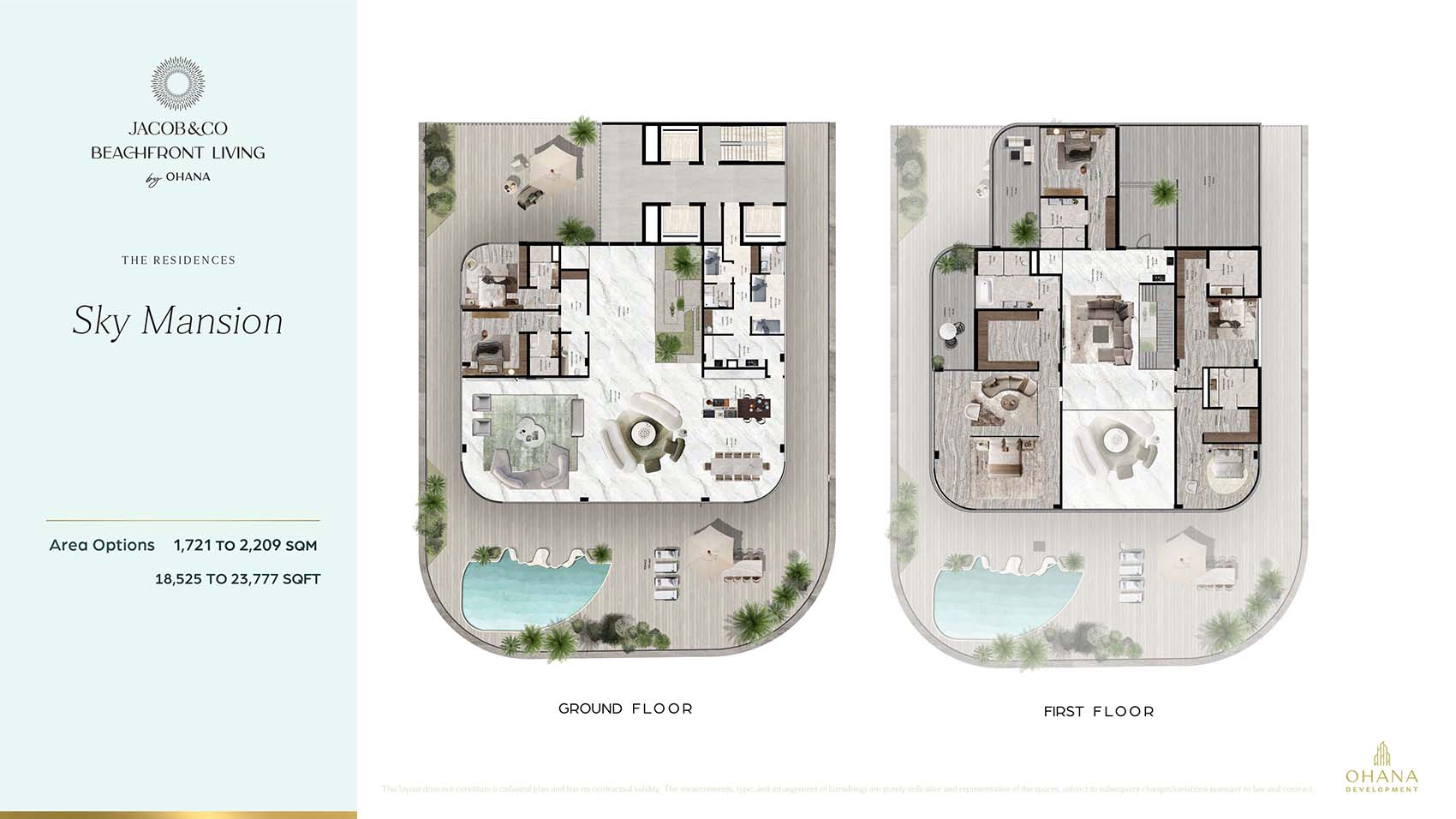Beachfront Living by Ohana floor plan 5