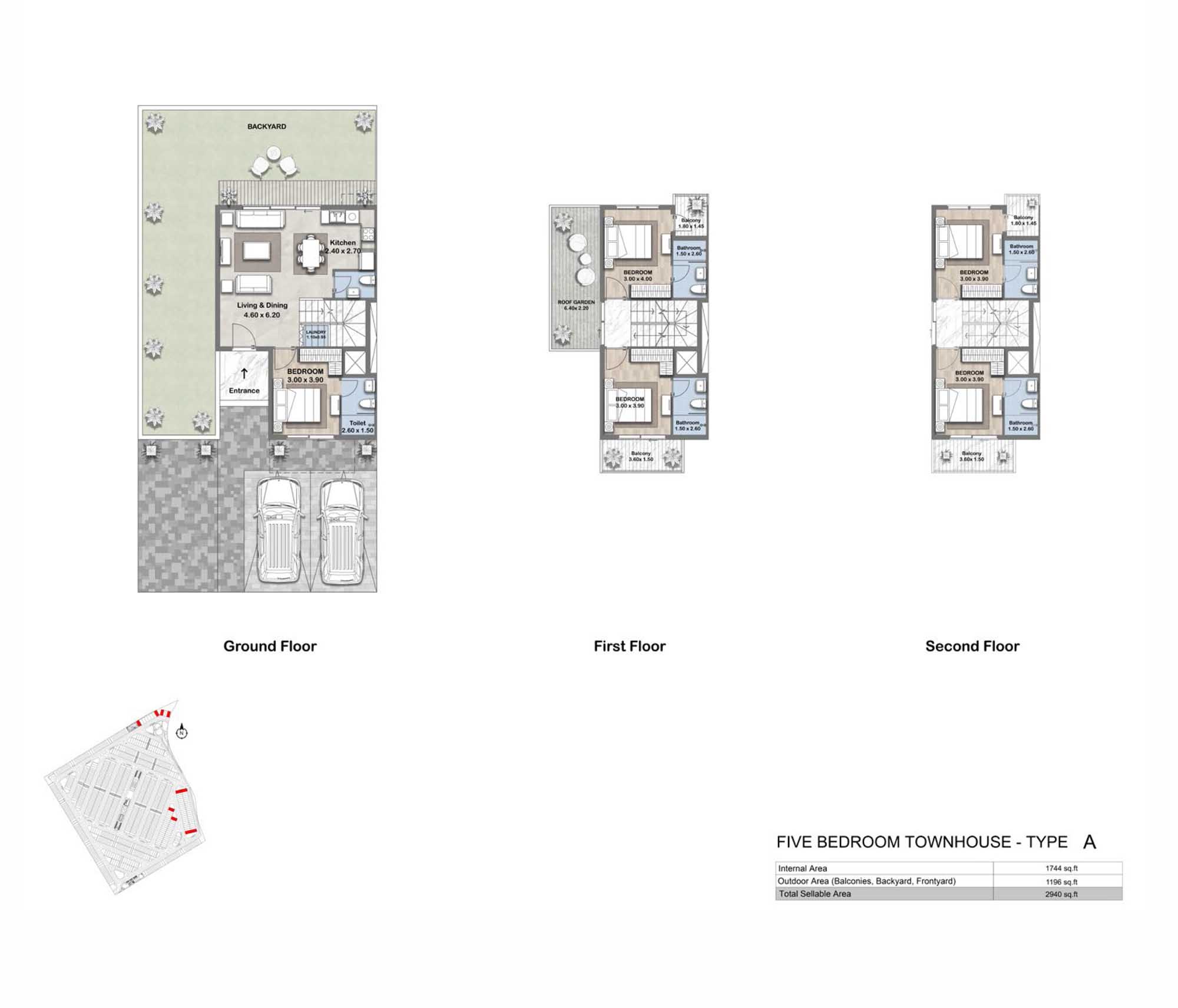 Reportage Hills floor plan 3