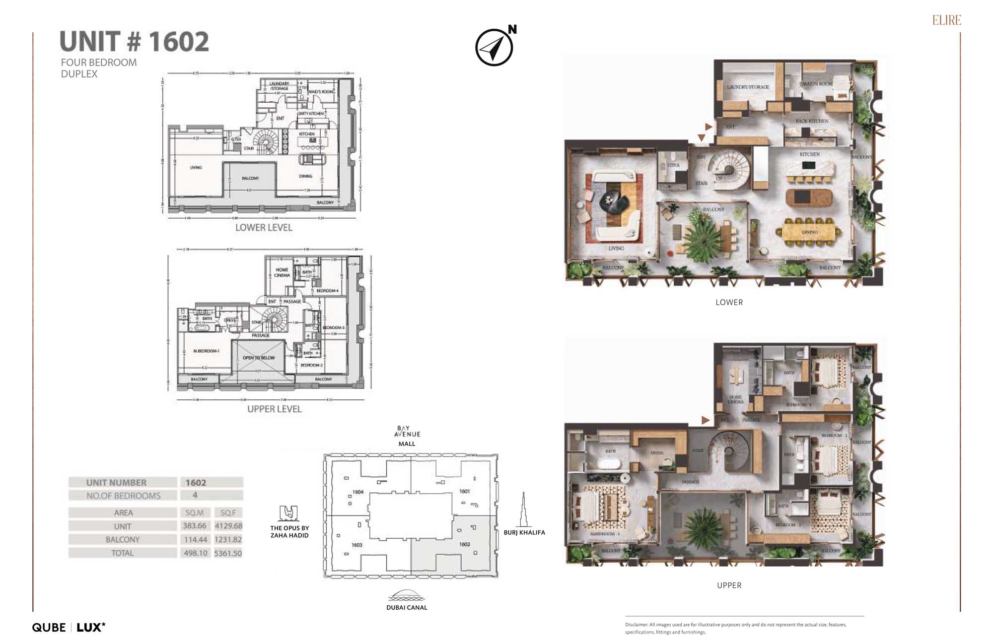 Elire at Business Bay floor plan 5