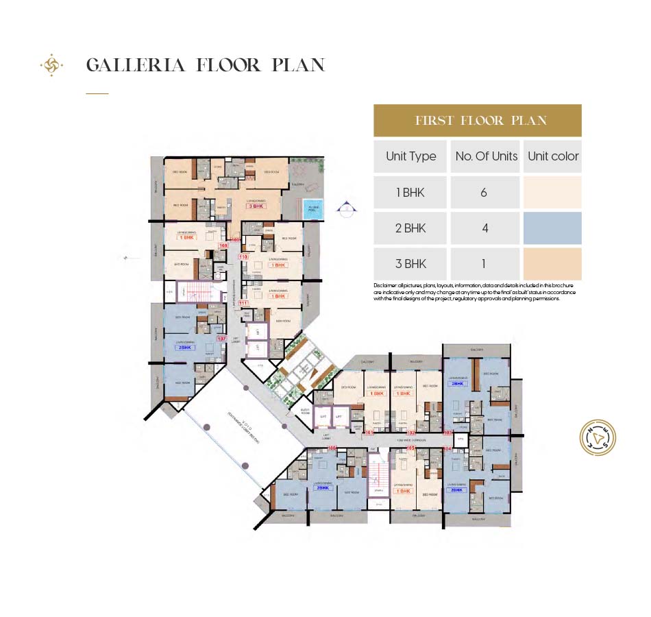 Marquis Galleria floor plan 2
