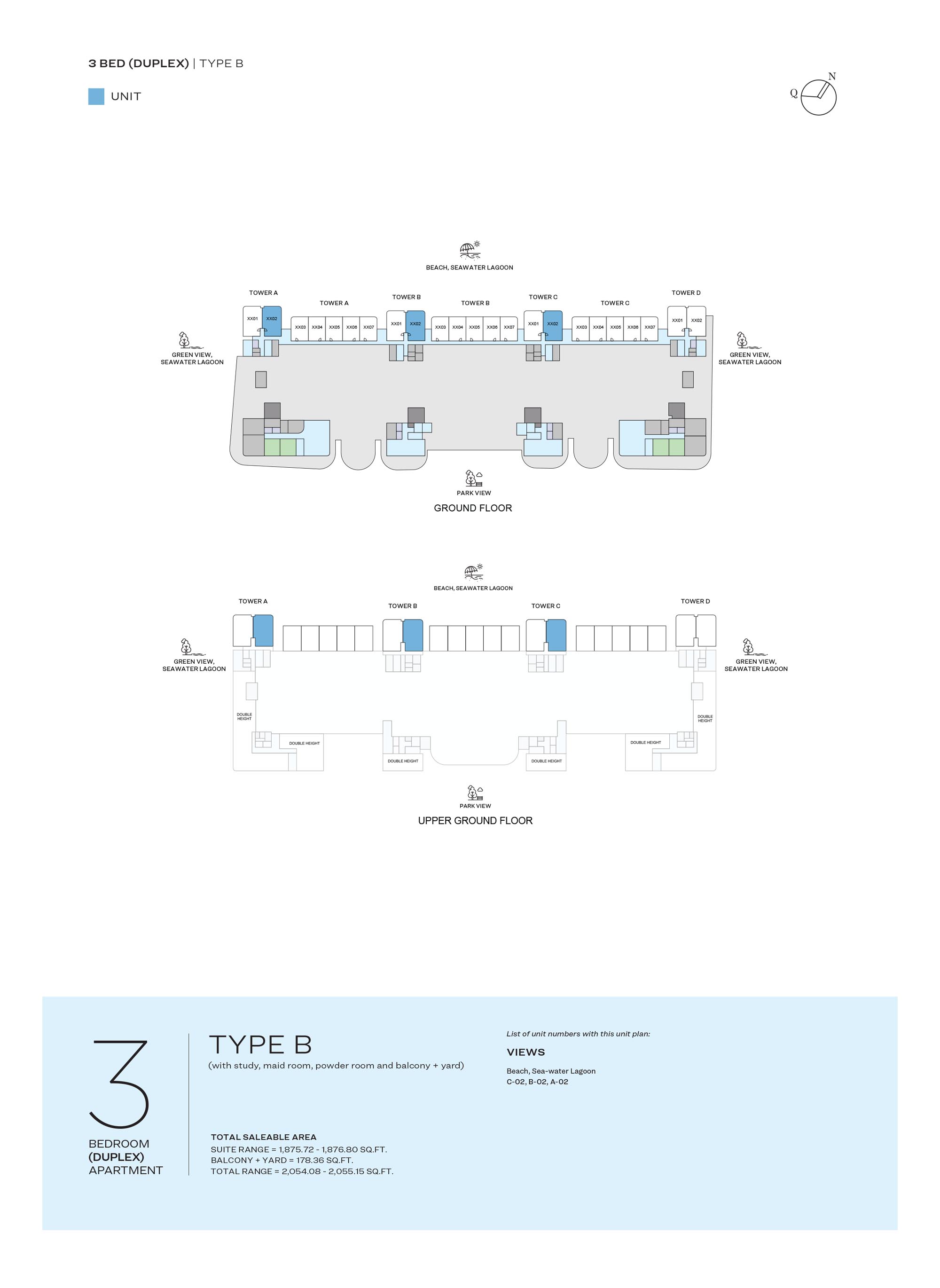 Sobha Coastline Beach Residences floor plan 5