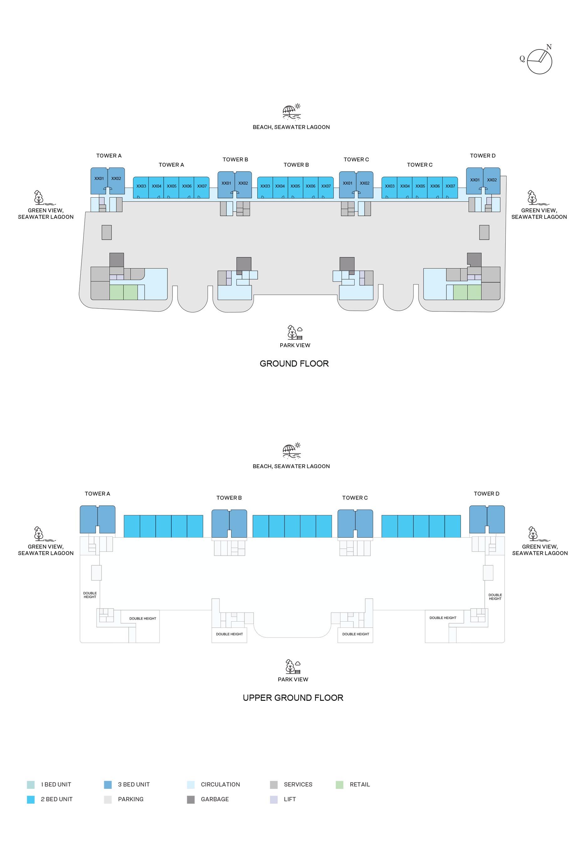 Sobha Coastline Beach Residences floor plan 2
