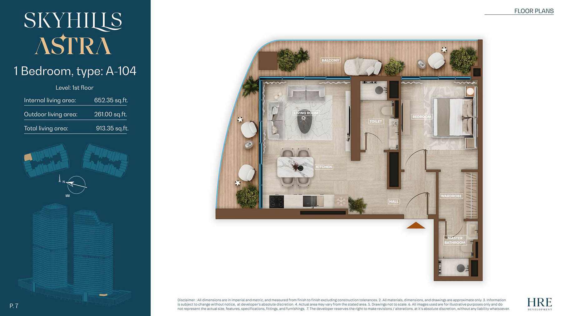Skyhills Astra floor plan 2