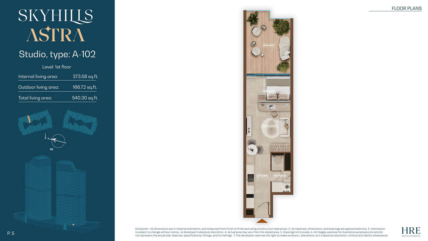 Skyhills Astra floor plan 1