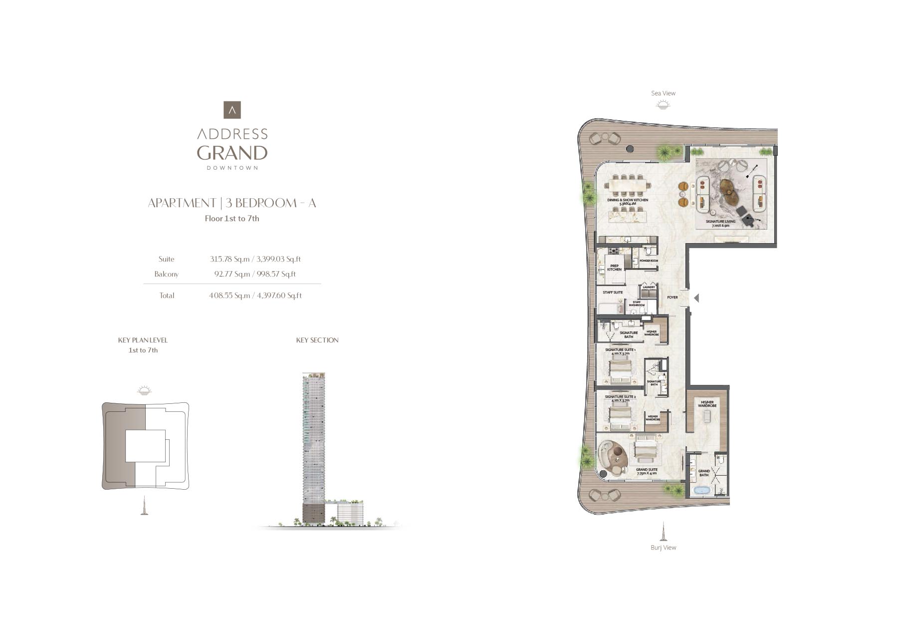Nshama Address Grand Downtown floor plan 1
