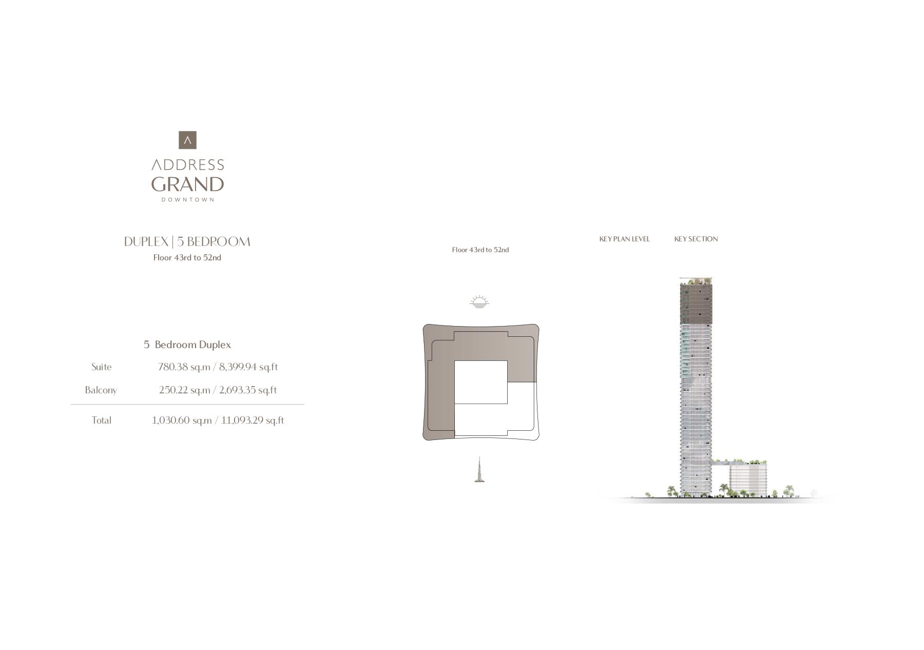 Nshama Address Grand Downtown floor plan 5
