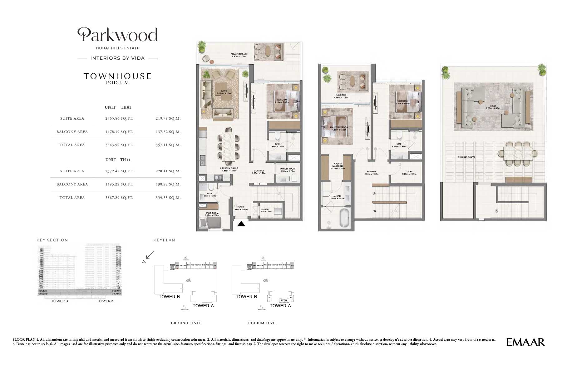 Parkwood at Dubai Hills Estate floor plan 4